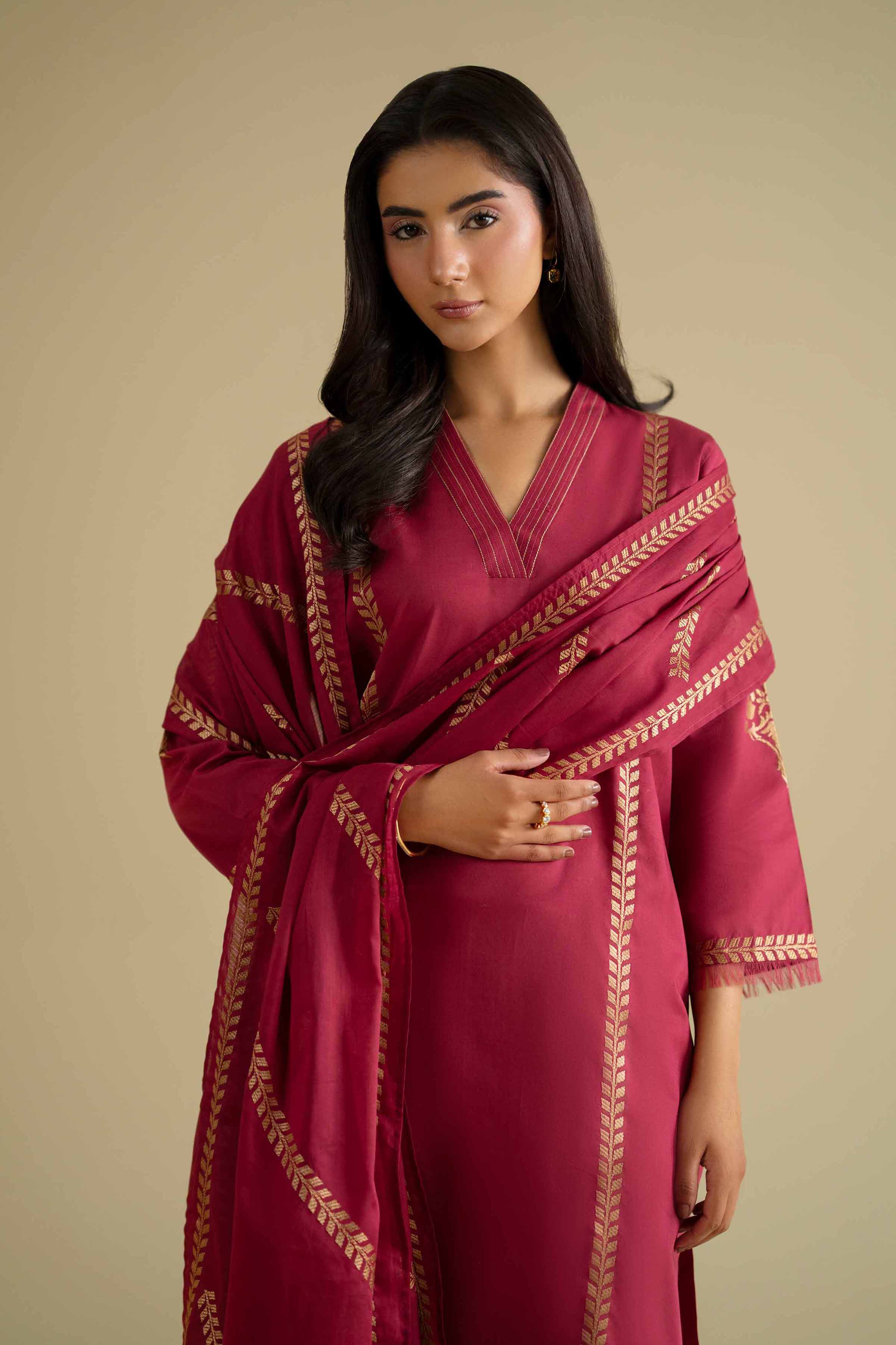 2 Piece - Embroidered Suit - KFE26-231 for Women - Pret Collection | Nishat | Shop Online