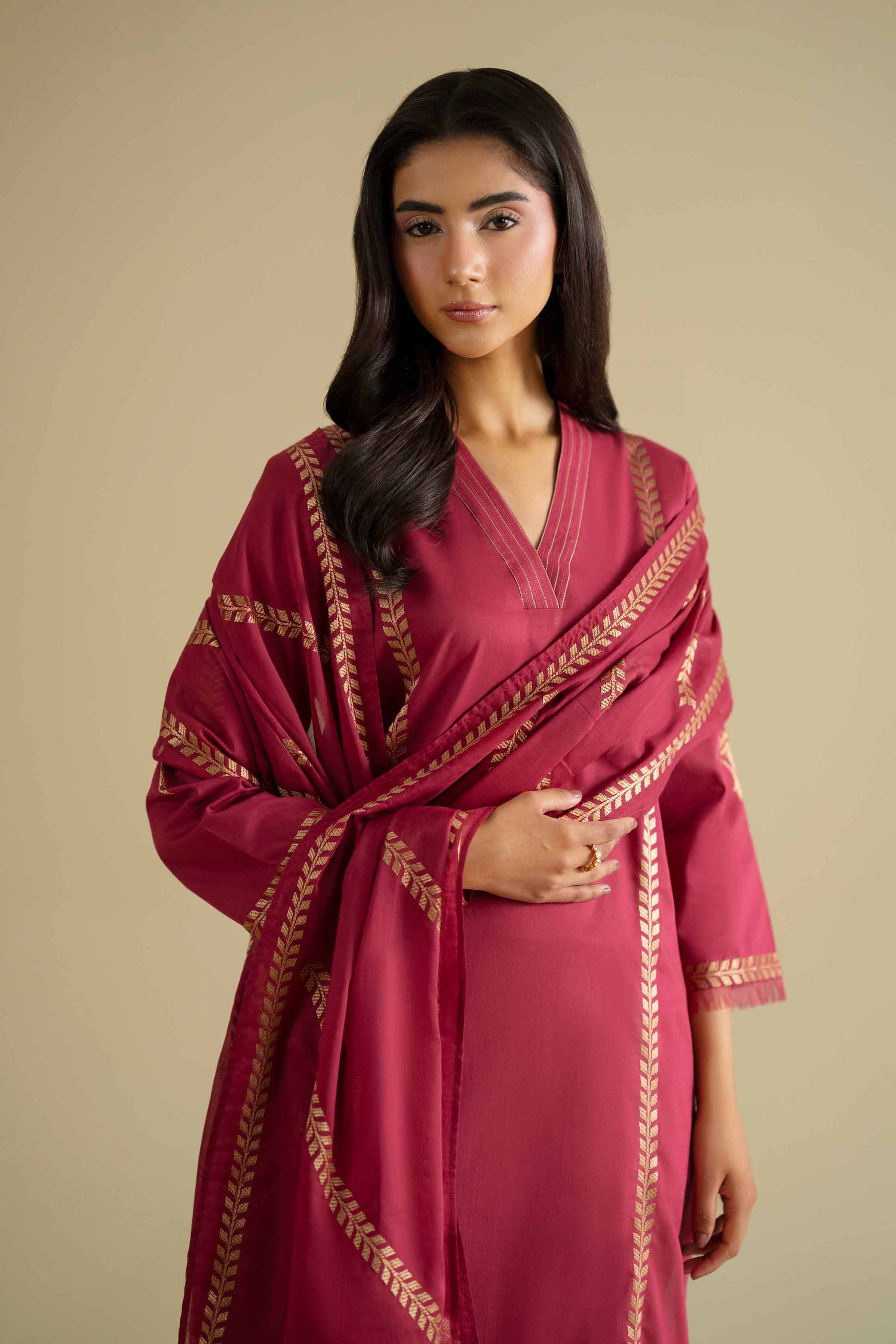 2 Piece - Embroidered Suit - KFE26-231 for Women - Pret Collection | Nishat | Shop Online