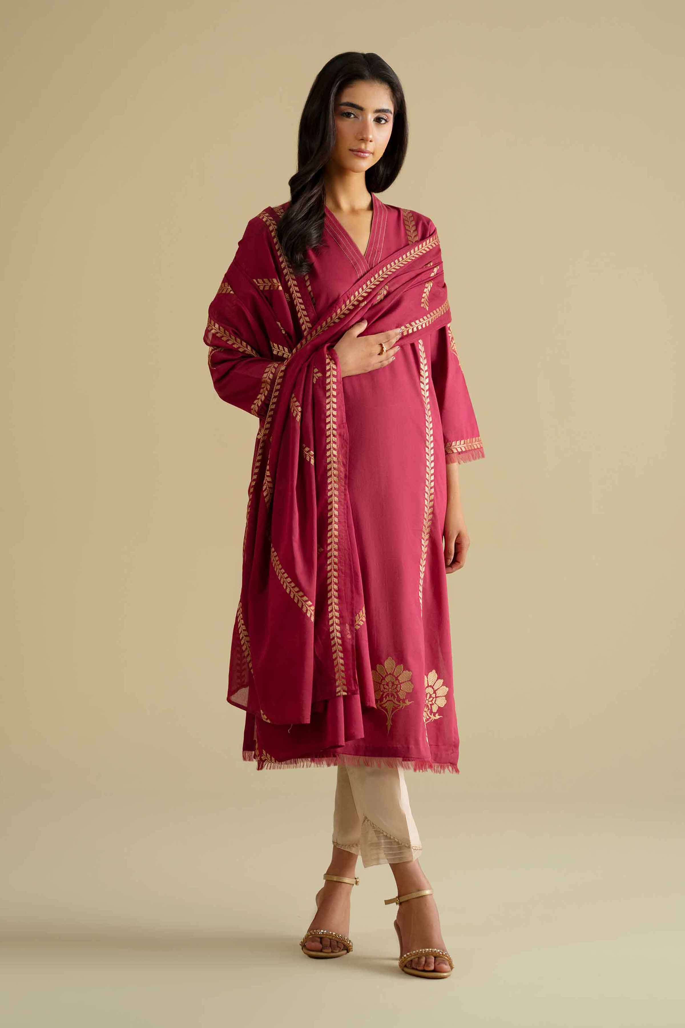 2 Piece - Embroidered Suit - KFE26-231 for Women - Pret Collection | Nishat | Shop Online