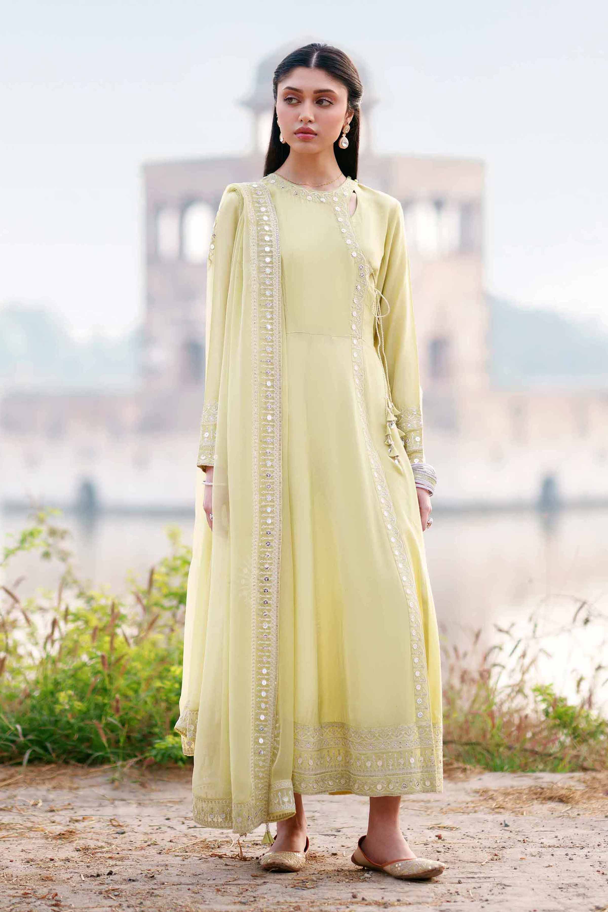 2 Piece - Embroidered Suit - KFE26-25 for Women - Pret Collection | Nishat | Shop Online