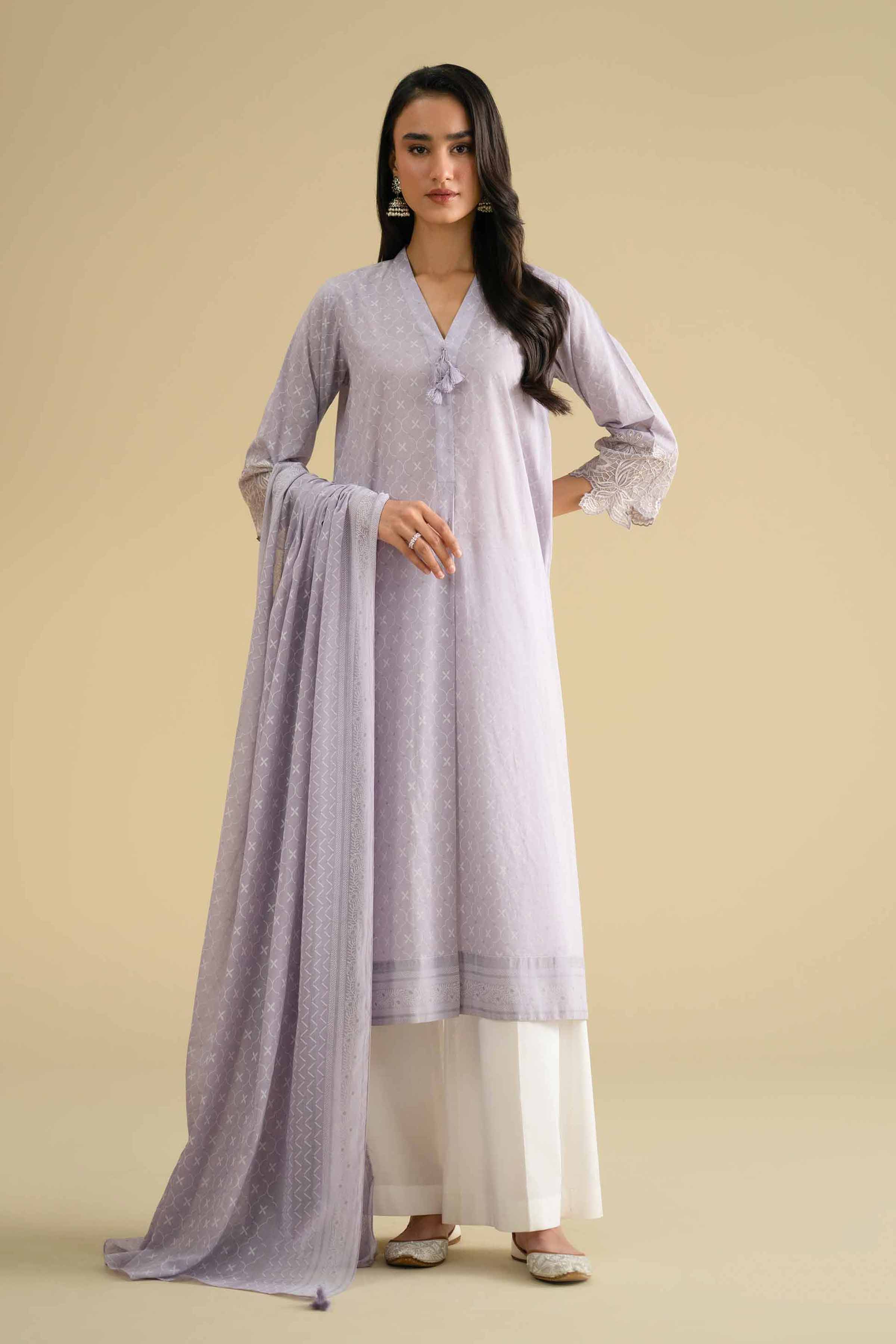 2 Piece - Printed Embroidered Suit - KFE26-28 for Women - Pret Collection | Nishat | Shop Online