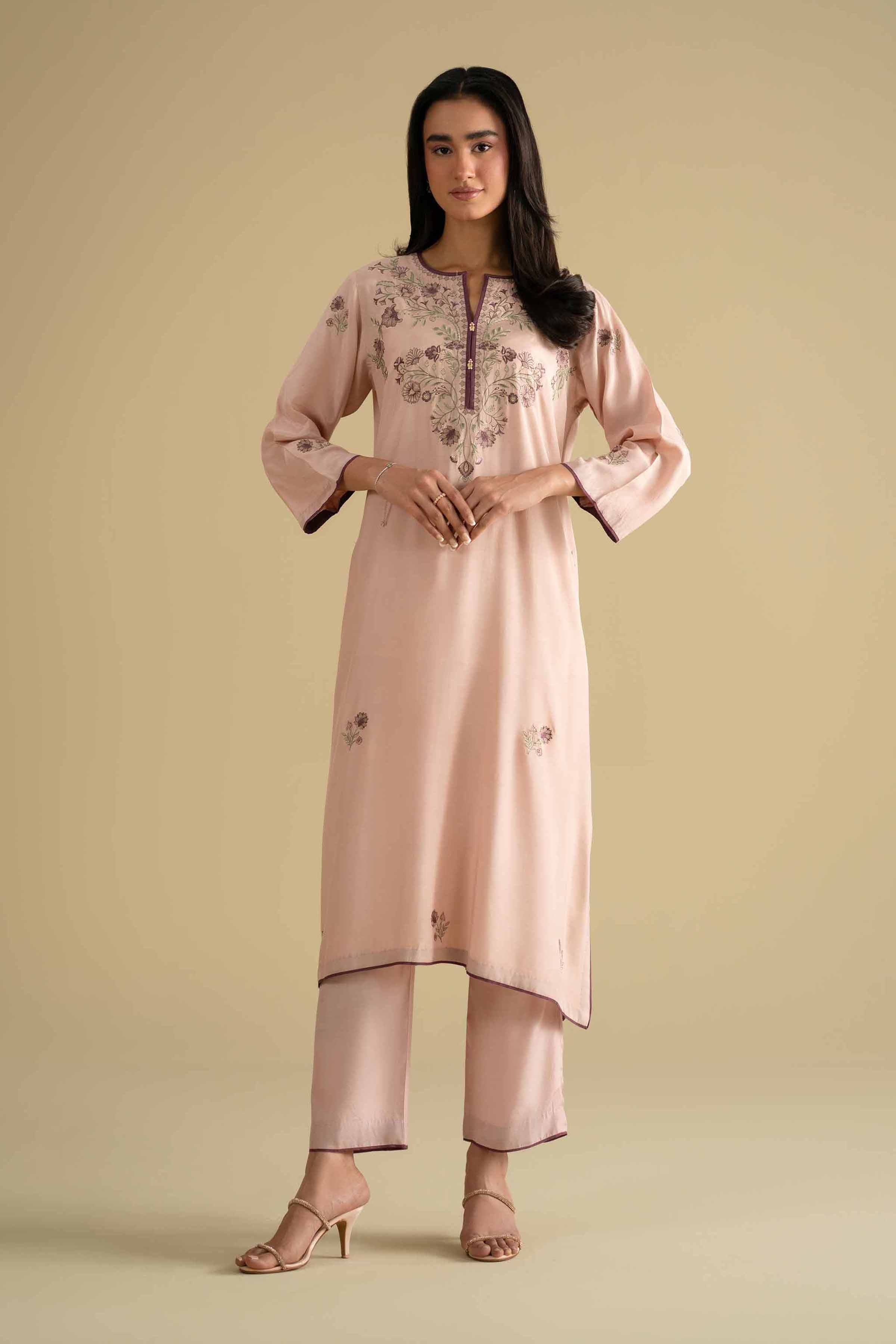2 Piece - Embroidered Suit - KFE26-32 for Women - Pret Collection | Nishat | Shop Online