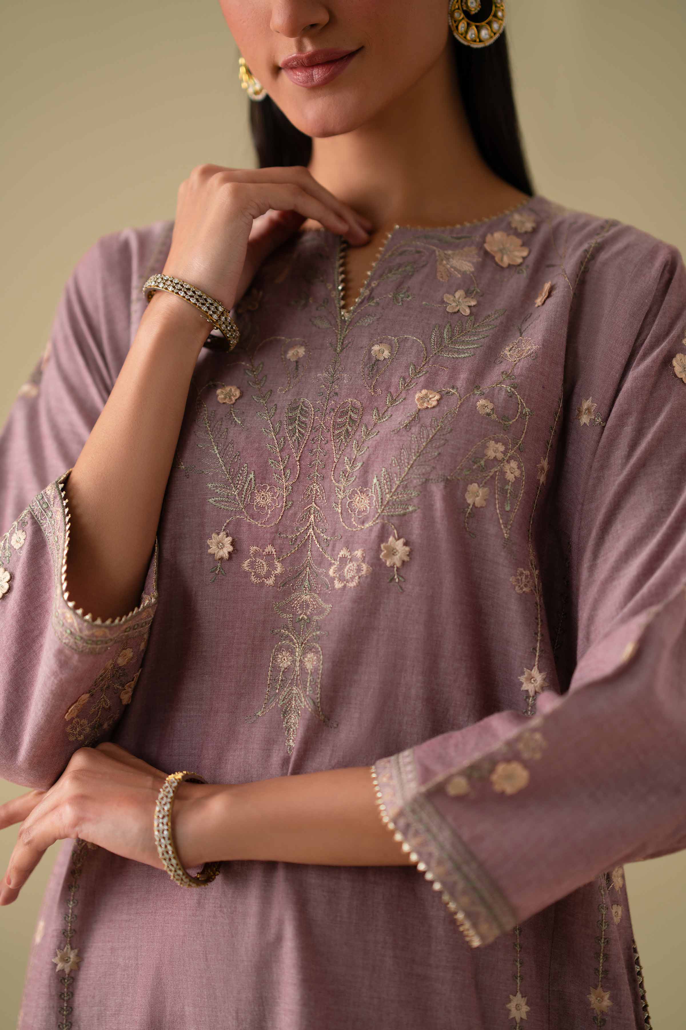 2 Piece - Embroidered Suit - KFE26-36 for Women - Pret Collection | Nishat | Shop Online