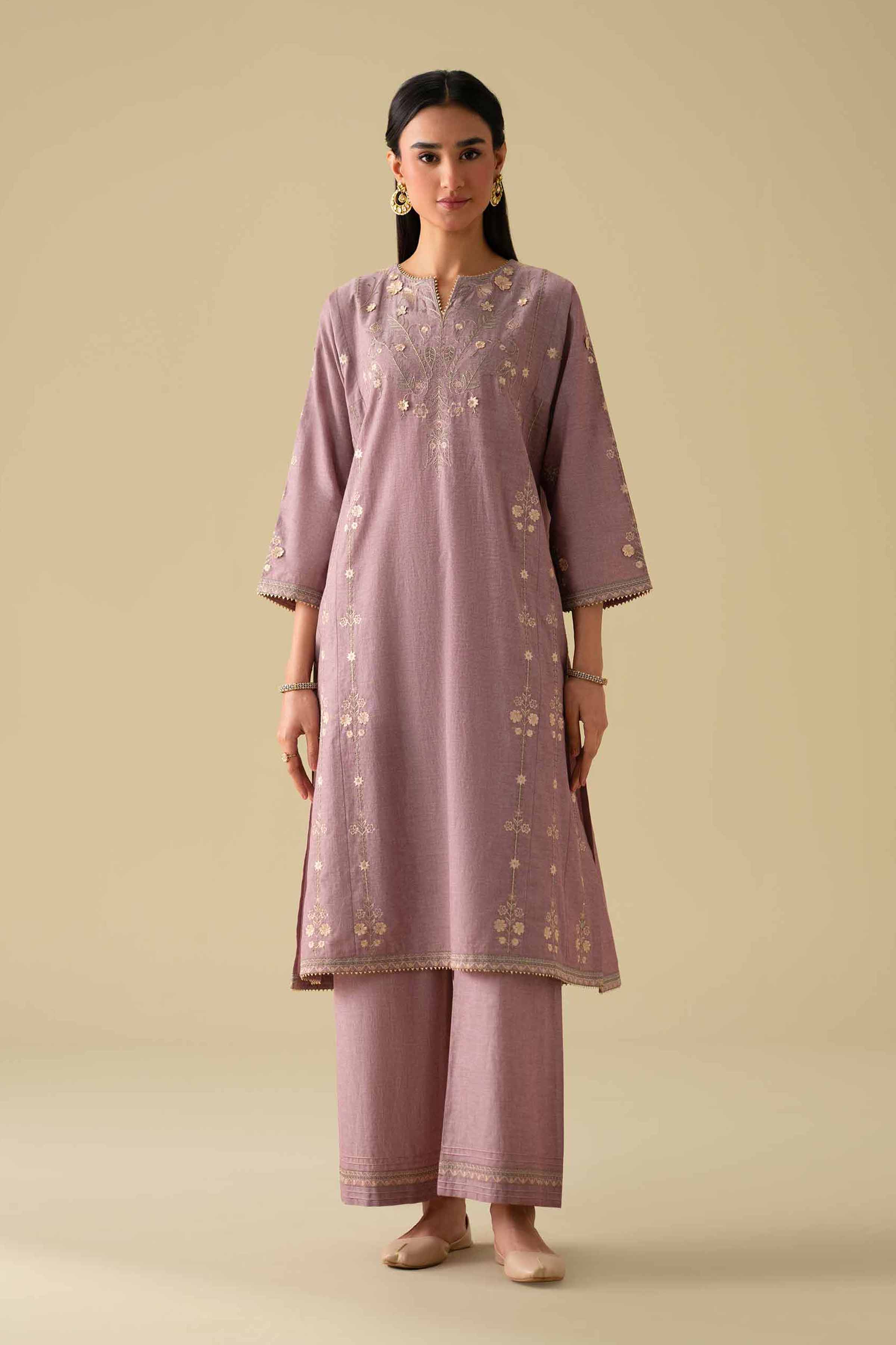 2 Piece - Embroidered Suit - KFE26-36 for Women - Pret Collection | Nishat | Shop Online