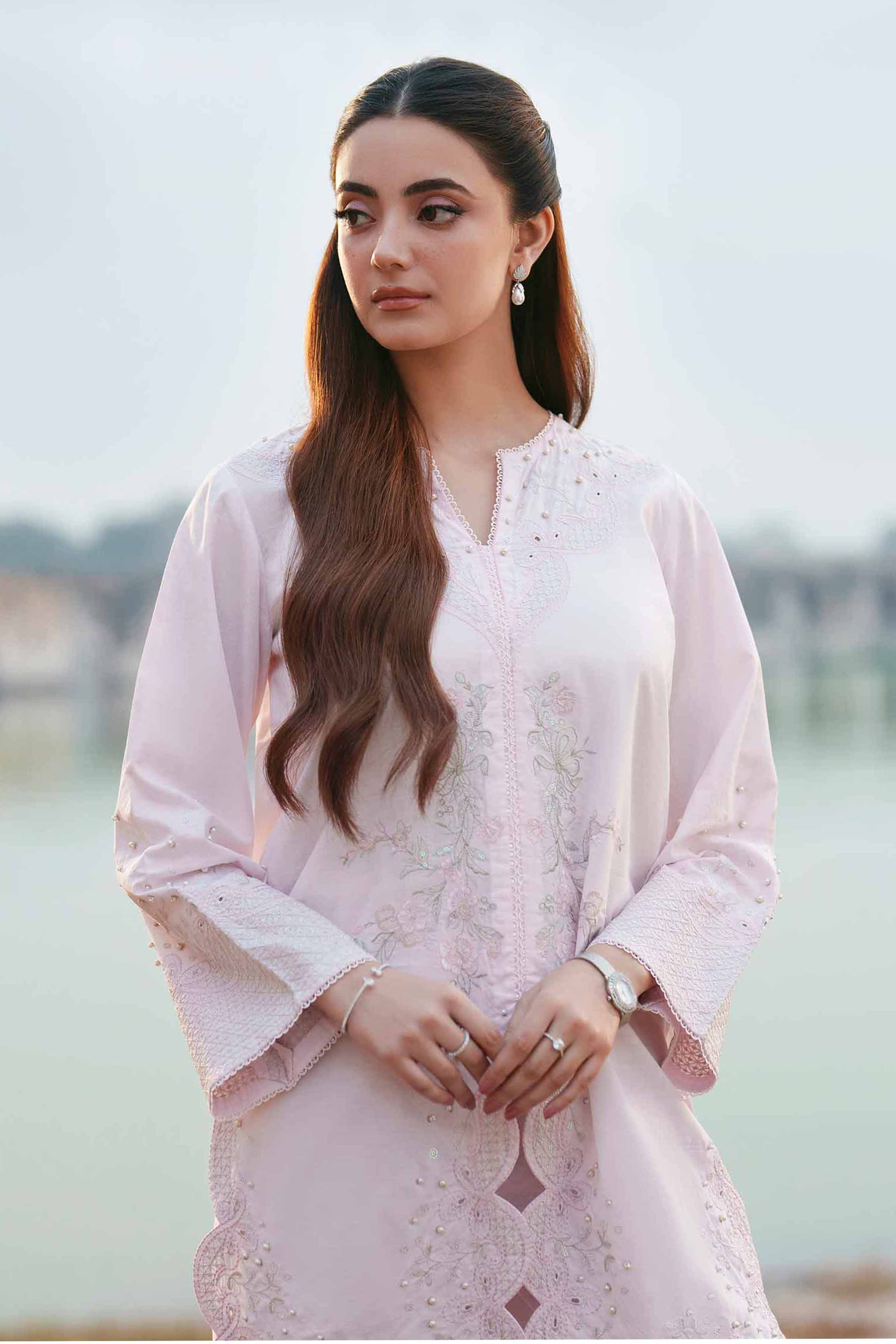 2 Piece - Embroidered Suit - KFE26-46