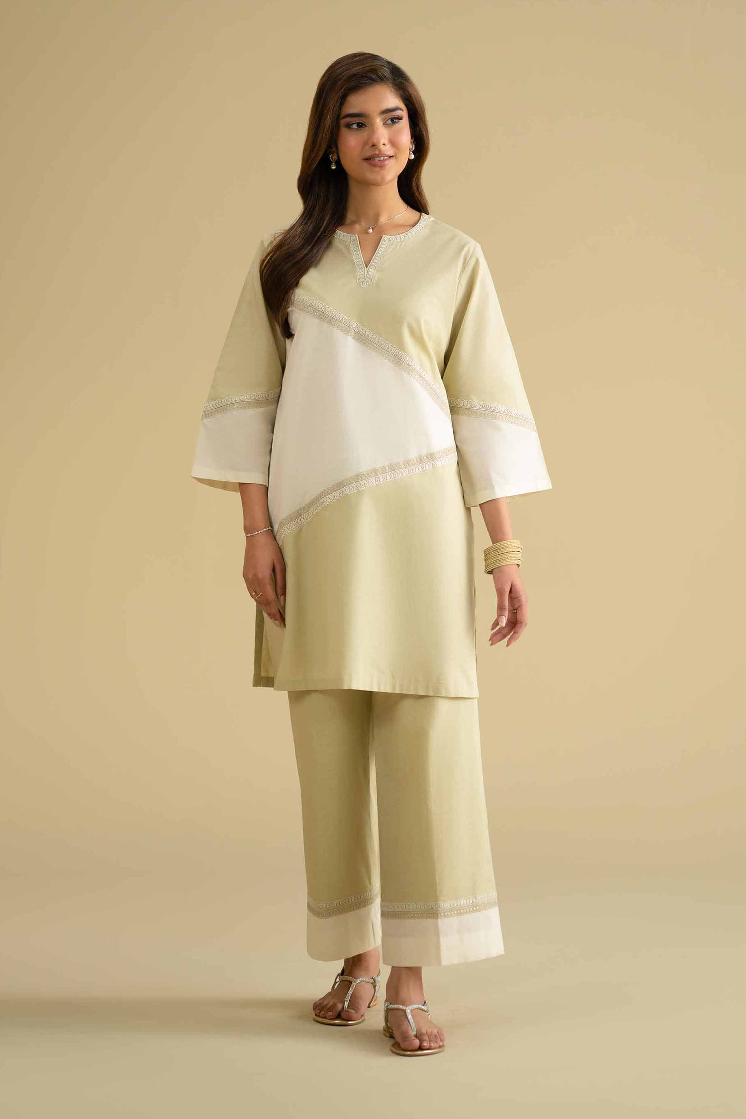 2 Piece - Embroidered Suit - KFE26-48 for Women - Pret Collection | Nishat | Shop Online