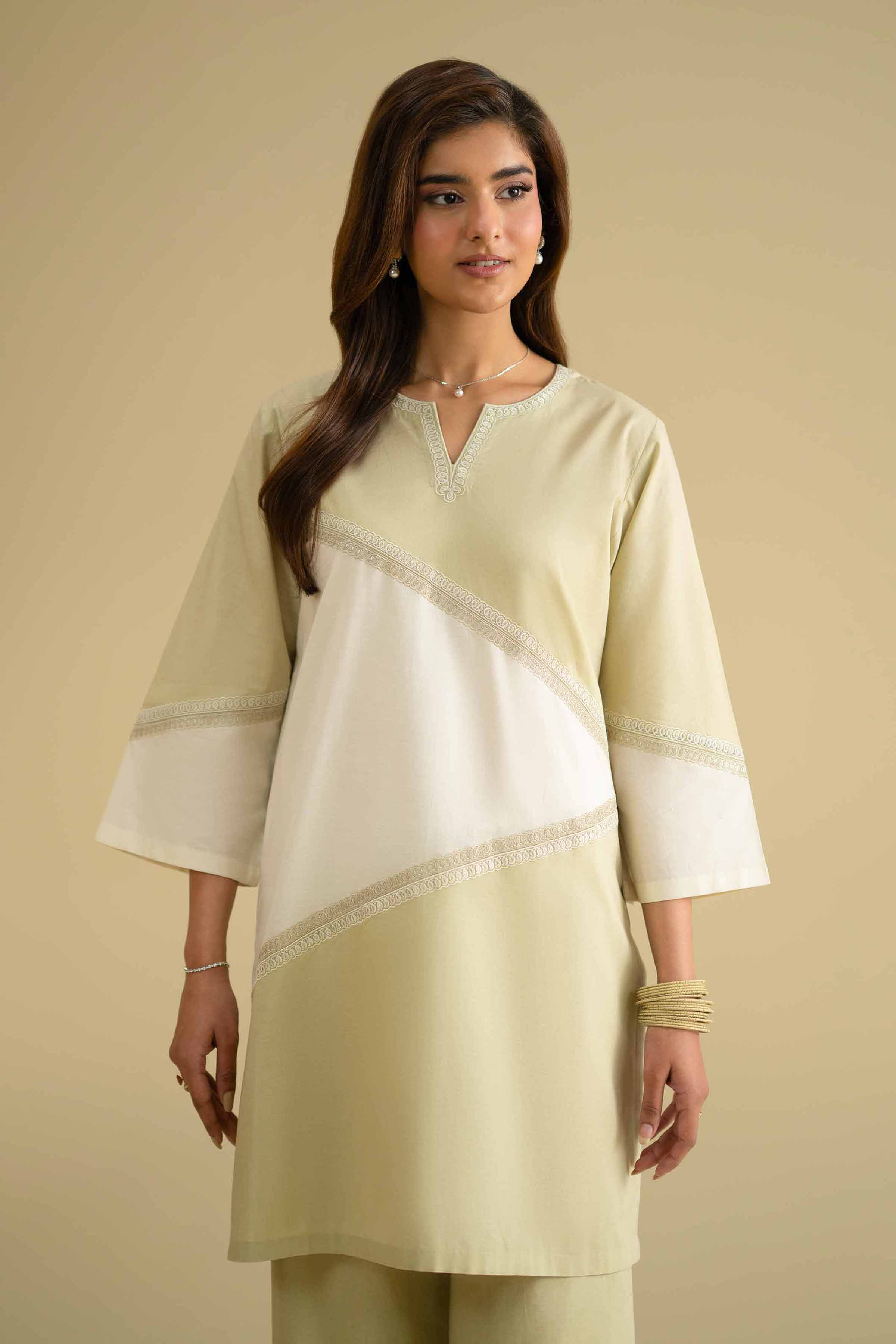 2 Piece - Embroidered Suit - KFE26-48 for Women - Pret Collection | Nishat | Shop Online