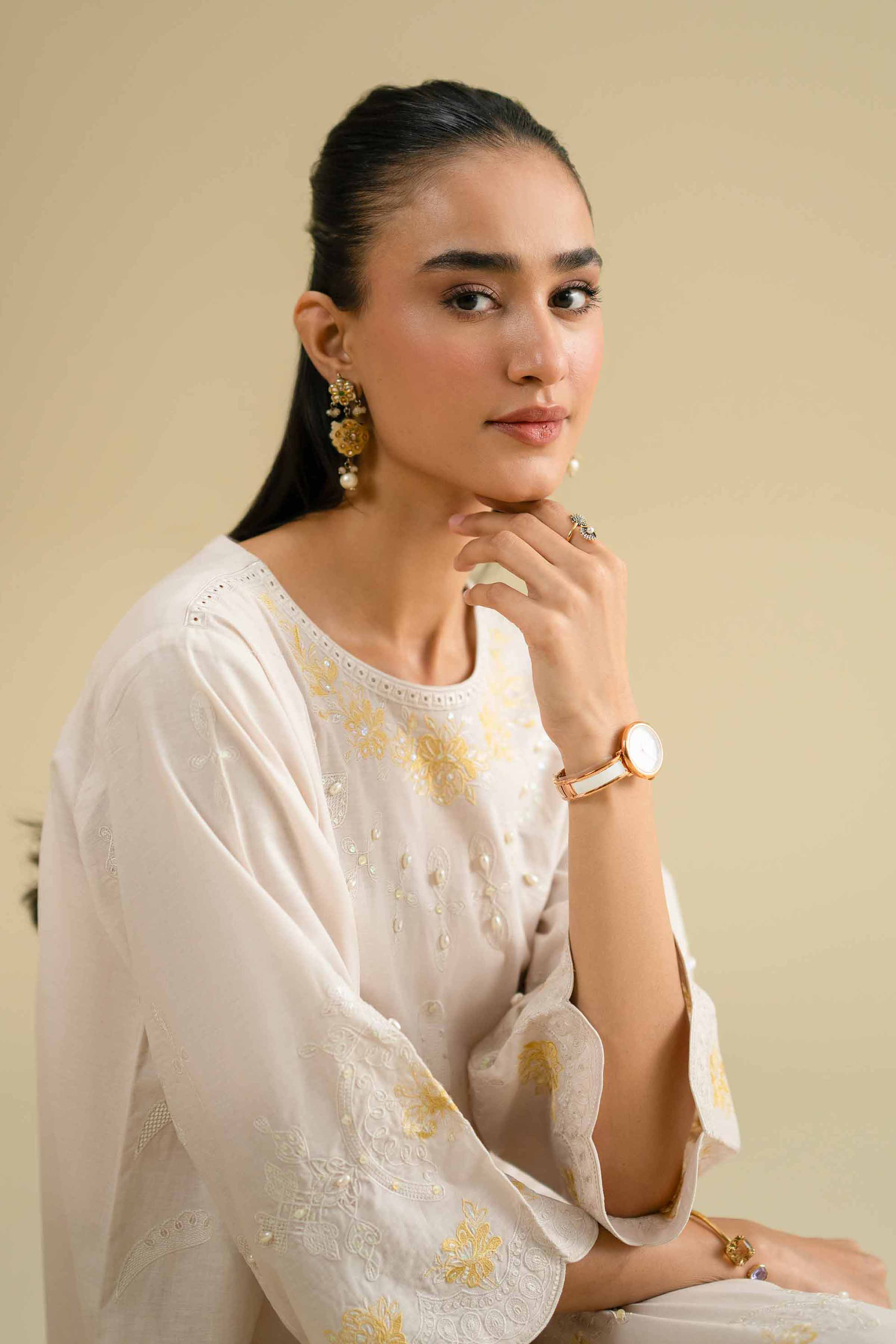 2 Piece - Embroidered Suit - KFE26-50 for Women - Pret Collection | Nishat | Shop Online