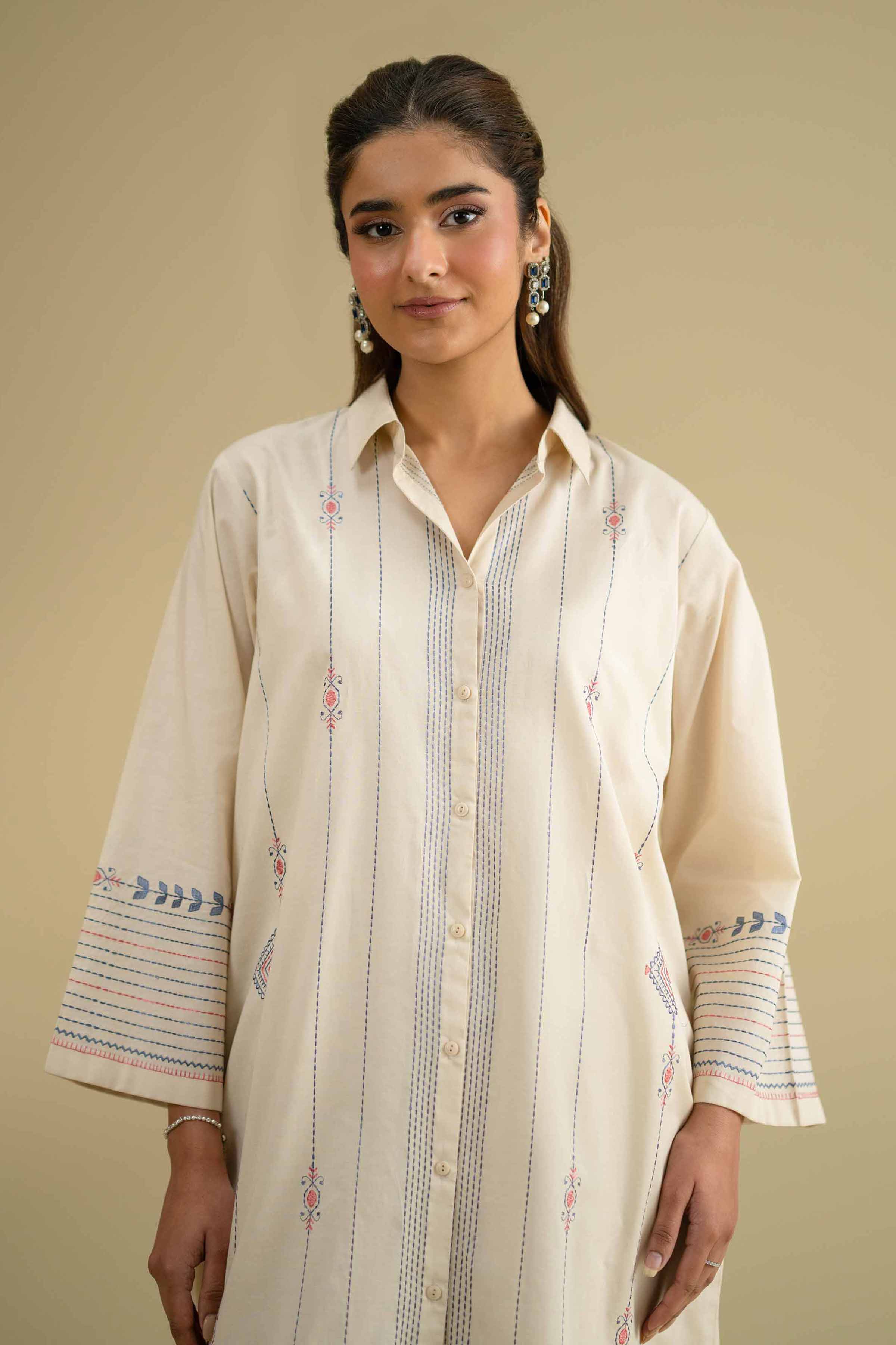 2 Piece - Embroidered Suit - KFE26-51 for Women - Pret Collection | Nishat | Shop Online