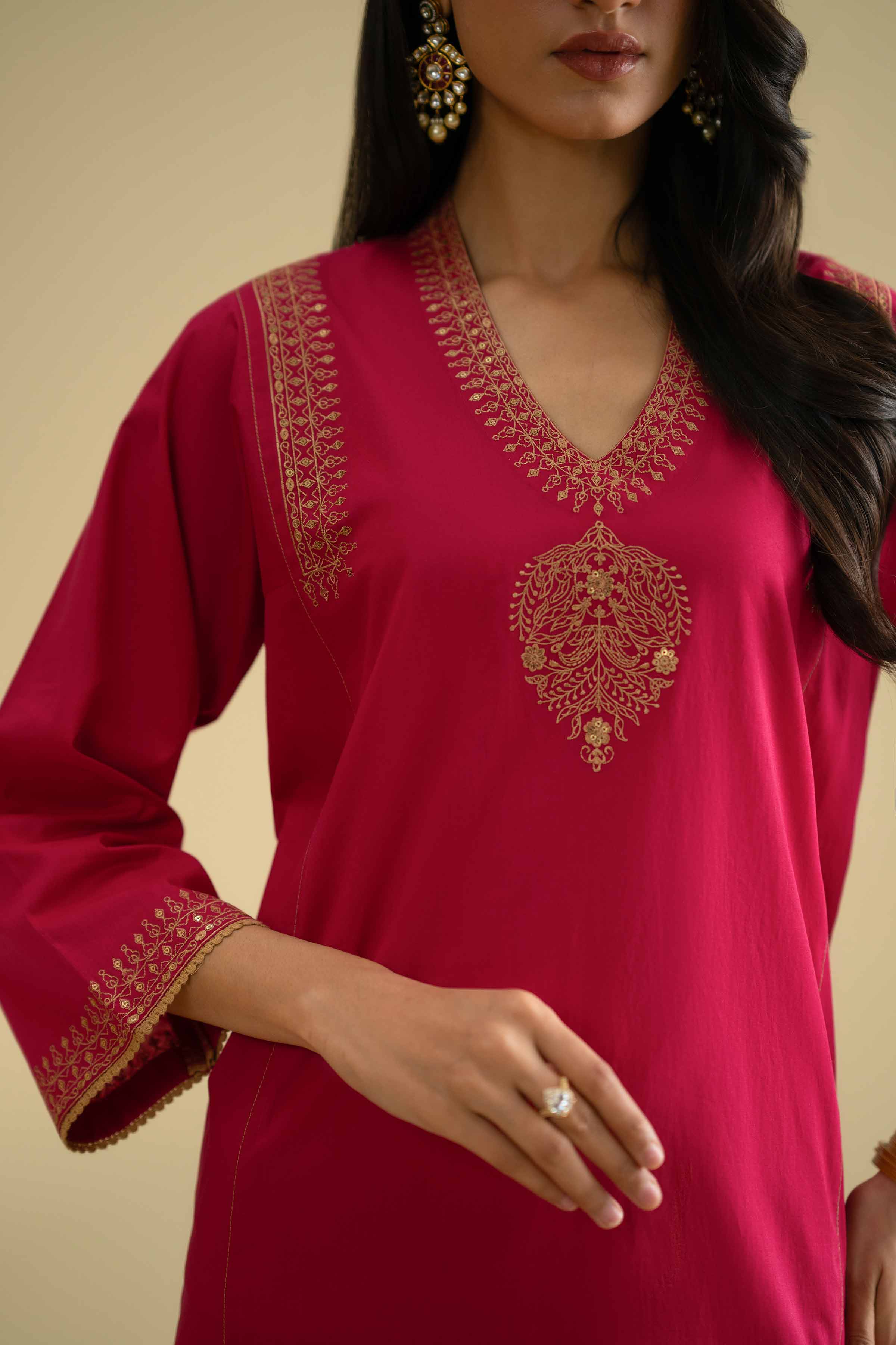 2 Piece - Embroidered Suit - KFE26-53 for Women - Pret Collection | Nishat | Shop Online