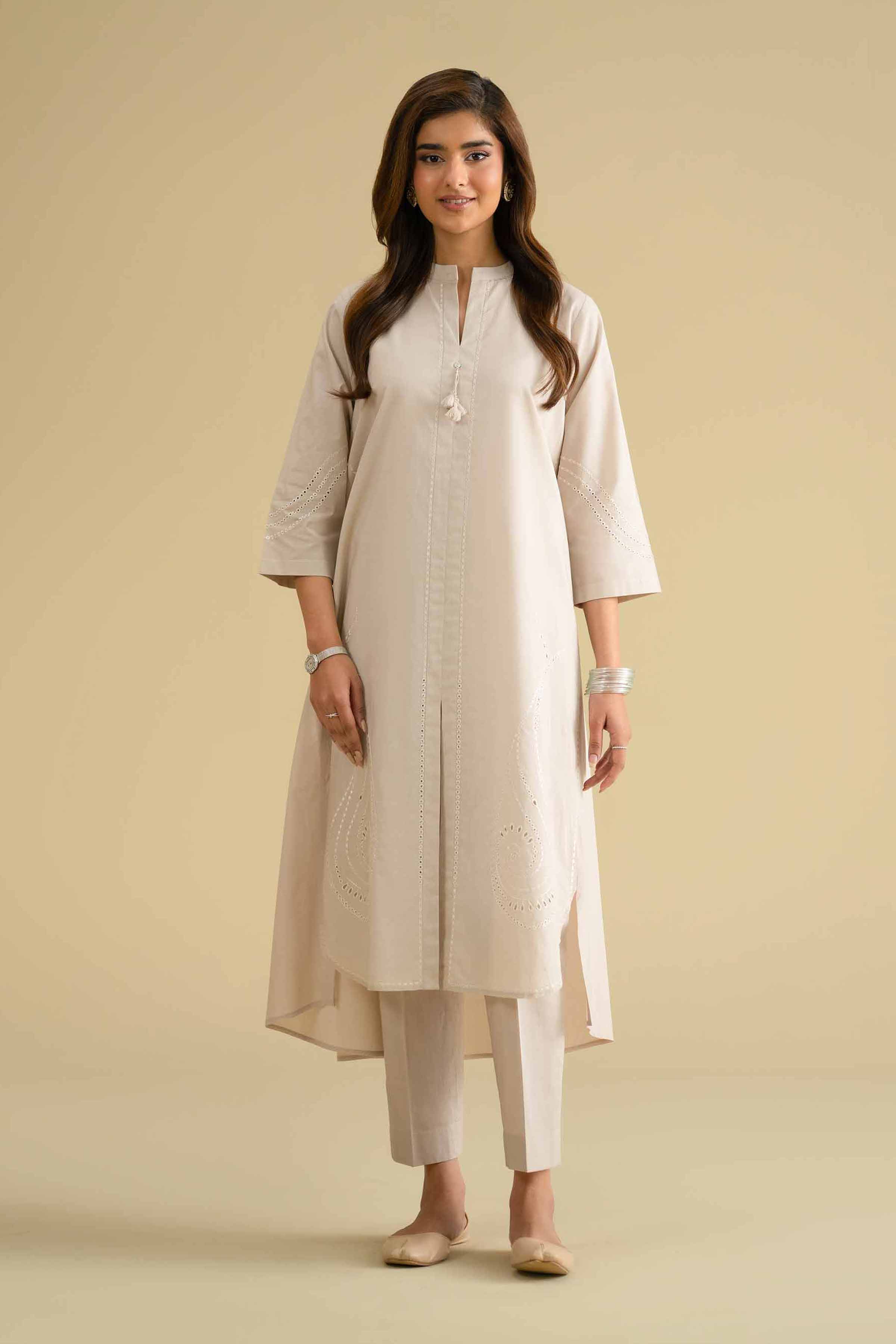 2 Piece - Embroidered Suit - KFE26-55 for Women - Pret Collection | Nishat | Shop Online