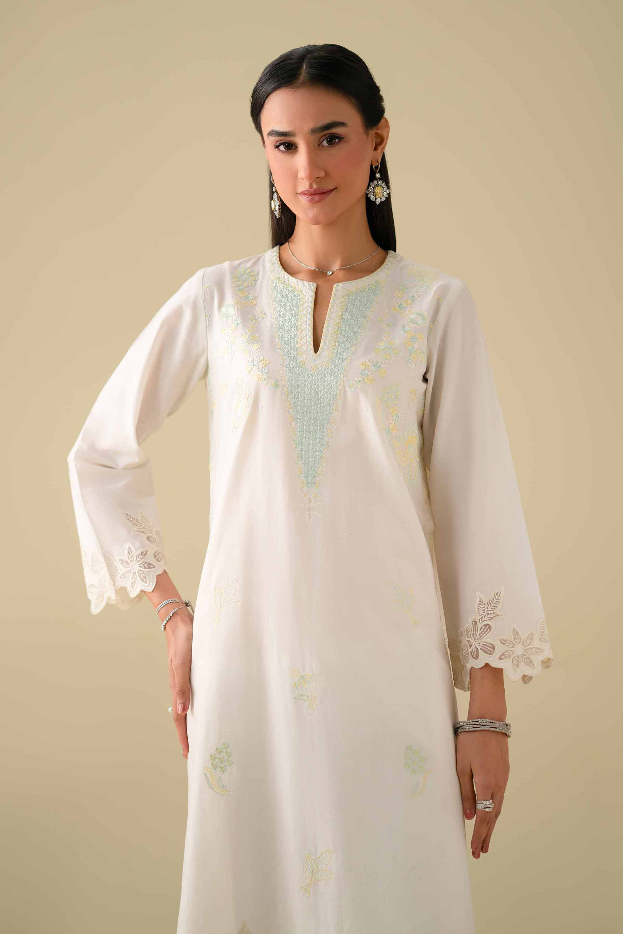 2 Piece - Embroidered Suit - KFE26-56 for Women - Pret Collection | Nishat | Shop Online