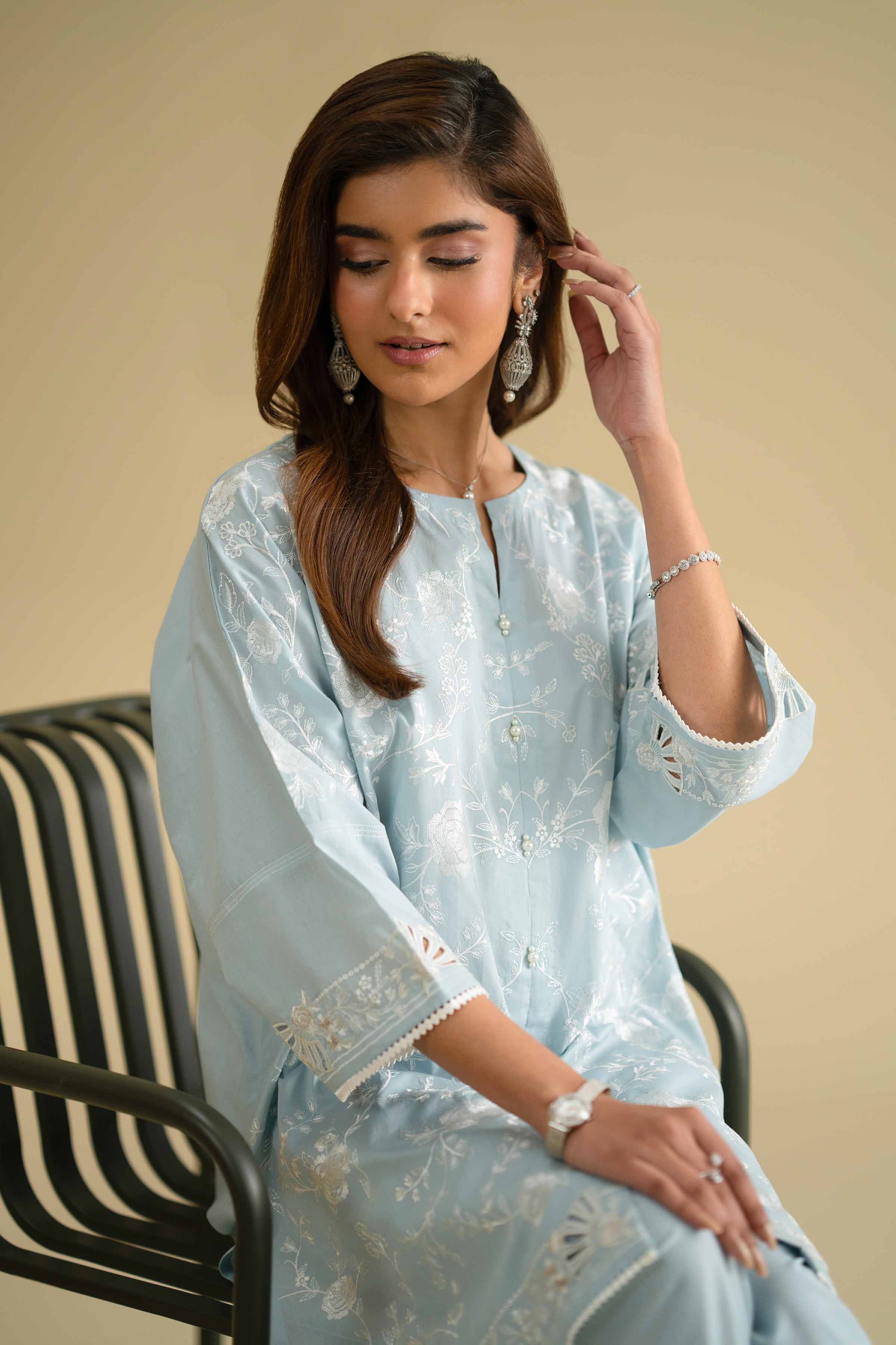 2 Piece - Embroidered Suit - KFE26-57 for Women - Pret Collection | Nishat | Shop Online