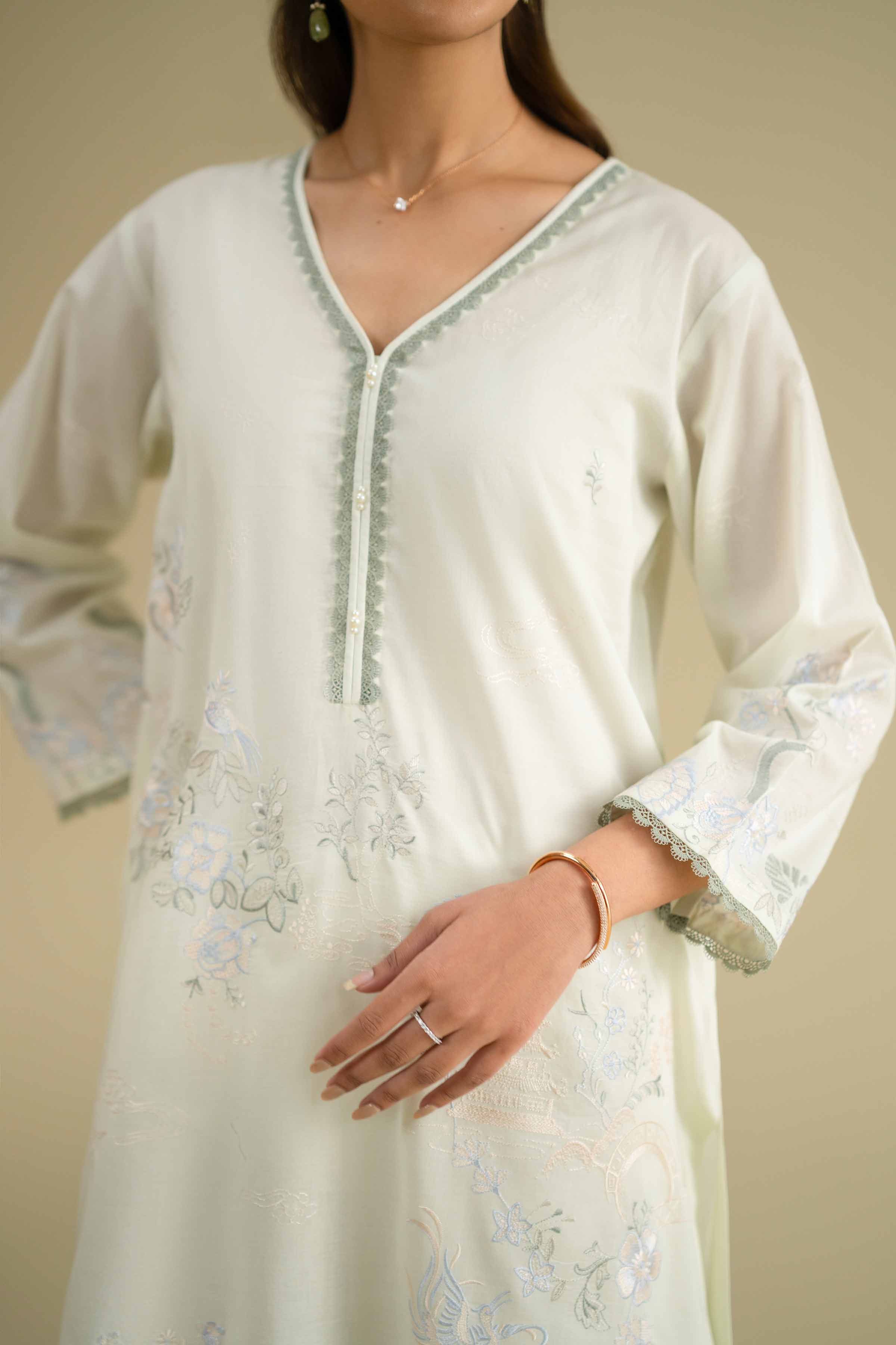 2 Piece - Embroidered Suit - KFE26-59 for Women - Pret Collection | Nishat | Shop Online