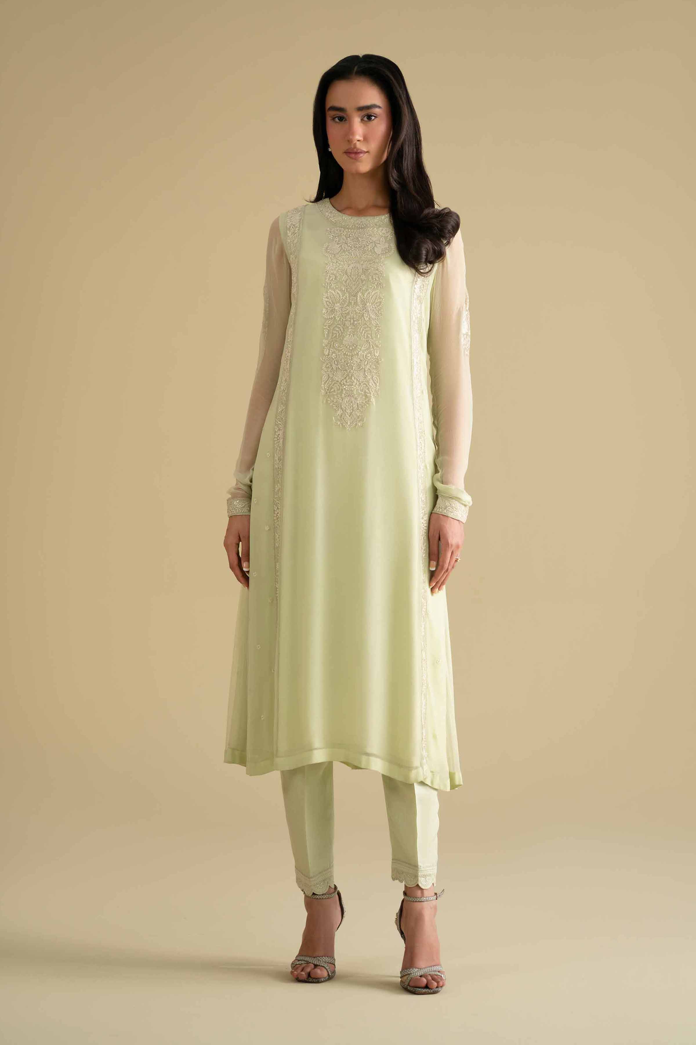2 Piece - Embroidered Suit - KFE26-60 for Women - Pret Collection | Nishat | Shop Online