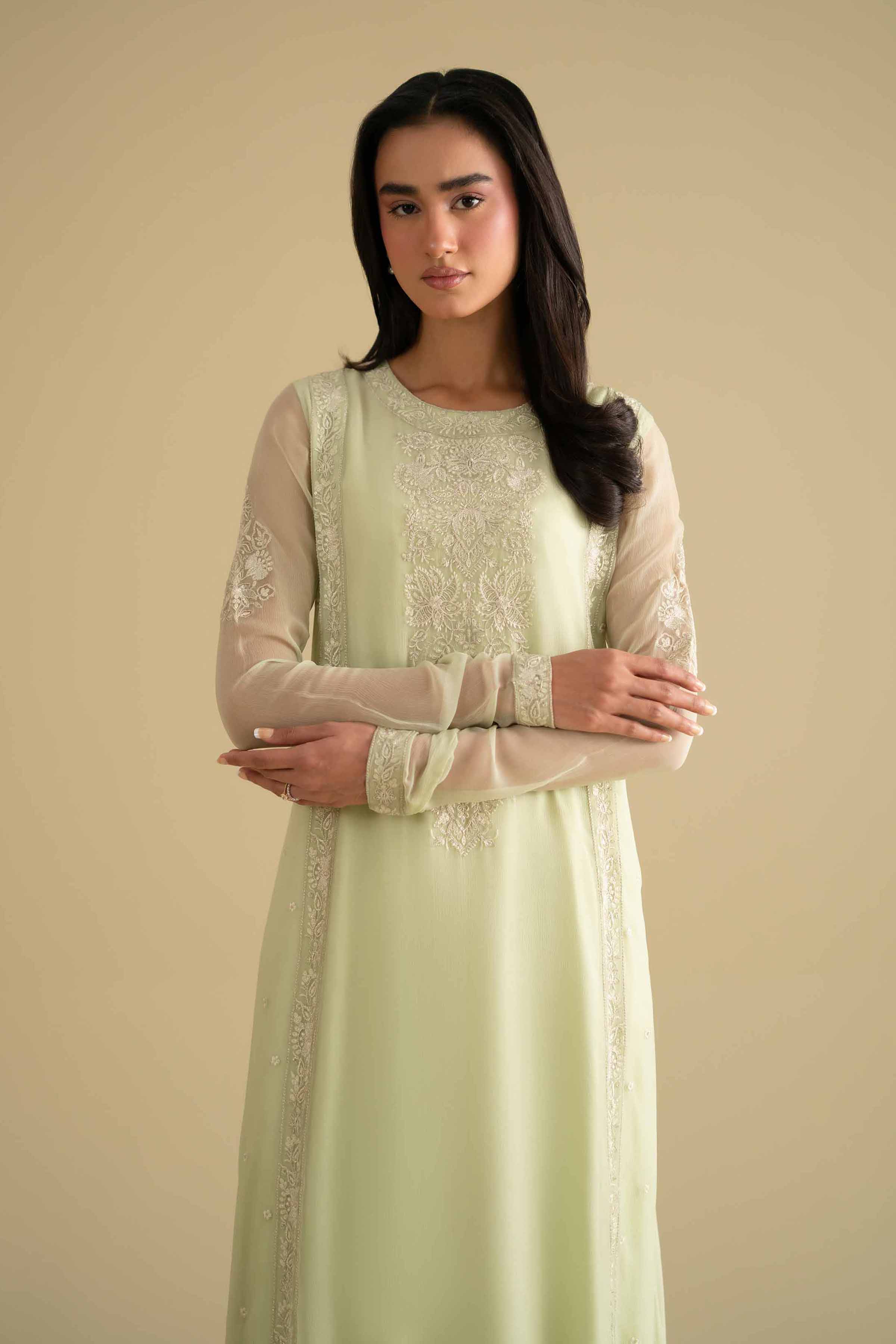 2 Piece - Embroidered Suit - KFE26-60 for Women - Pret Collection | Nishat | Shop Online