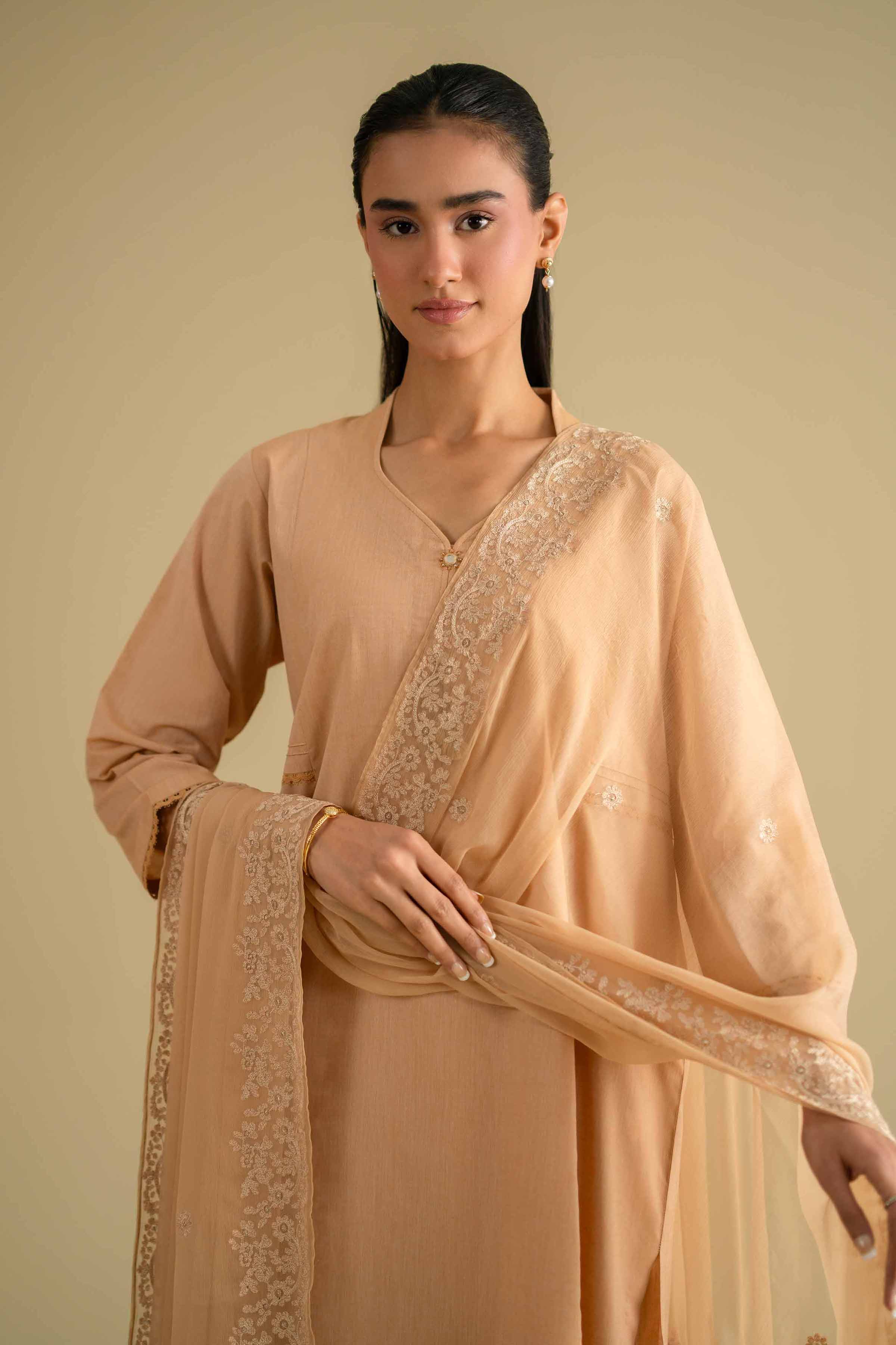 3 Piece - Embroidered Suit - KFE26-81 for Women - Pret Collection | Nishat | Shop Online