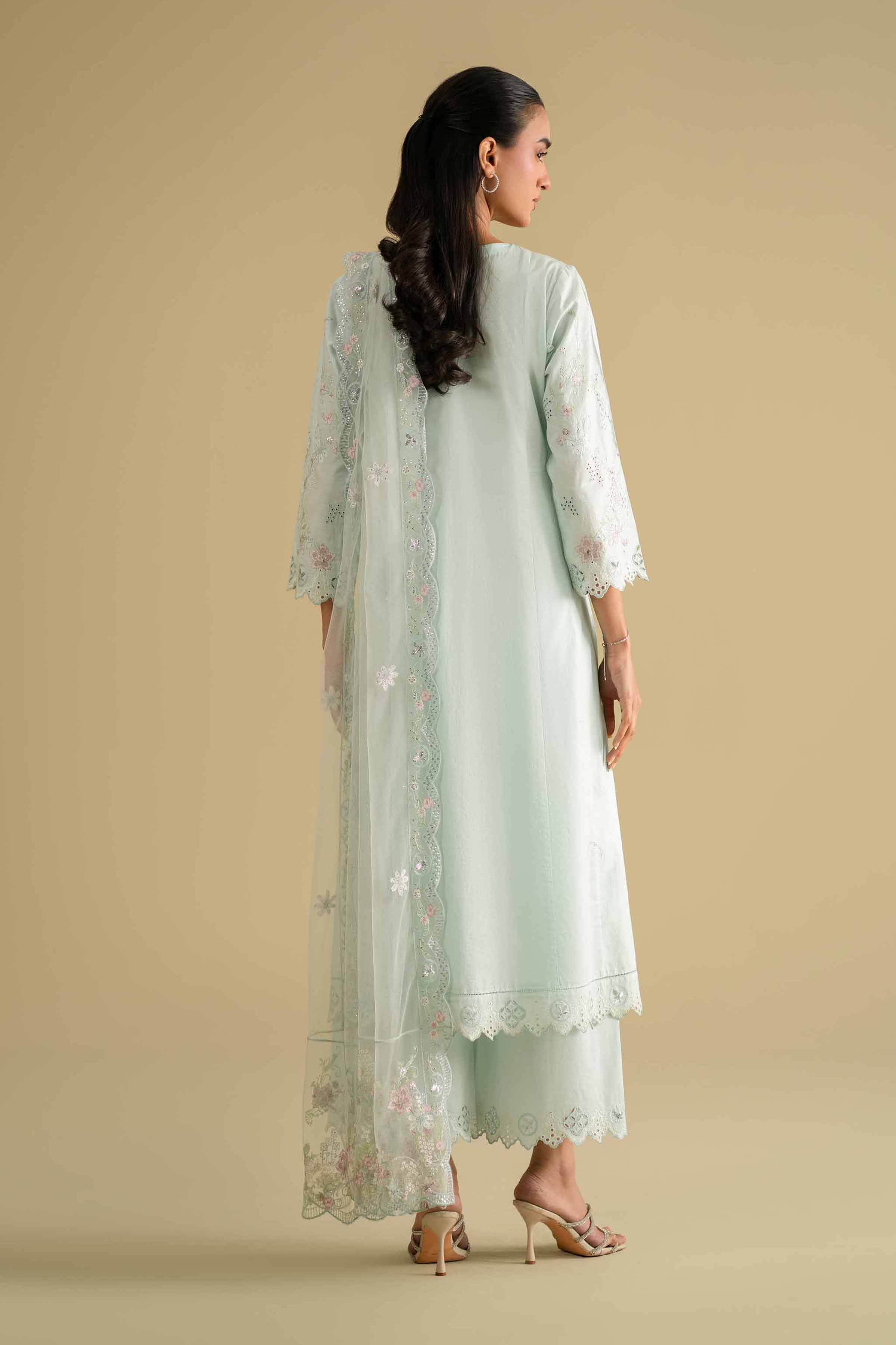 3 Piece - Embroidered Suit - KFE26-91 for Women - Pret Collection | Nishat | Shop Online