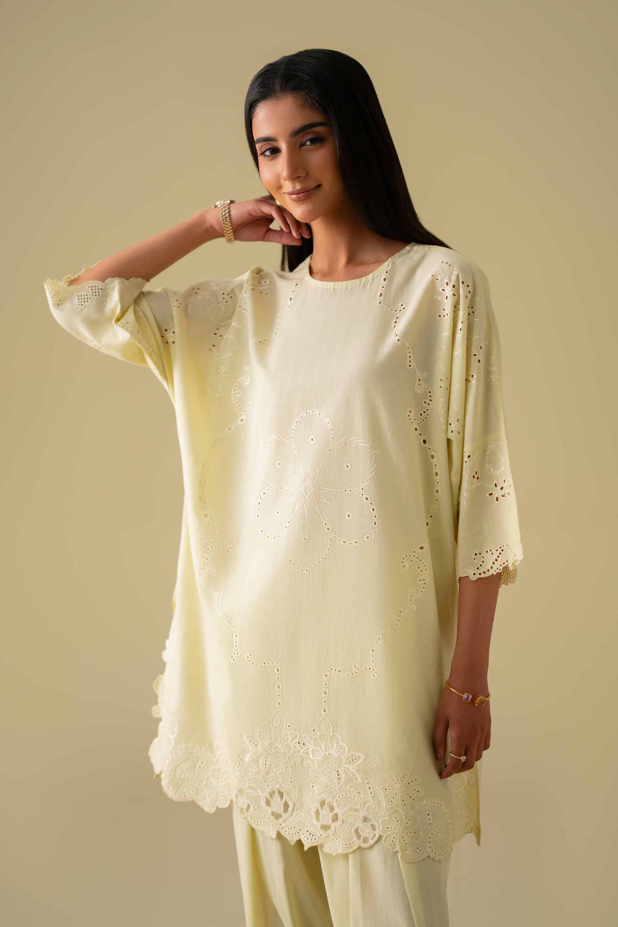 2 Piece - Embroidered Suit - KFE26-92 for Women - Pret Collection | Nishat | Shop Online