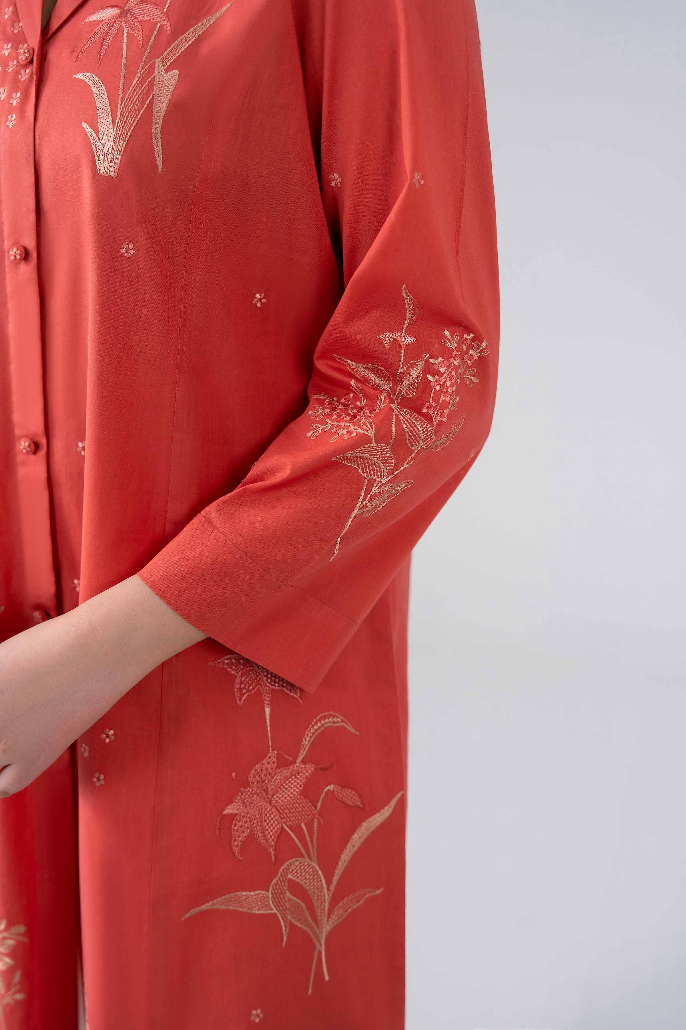 2 Piece - Embroidered Suit - KFS26-12