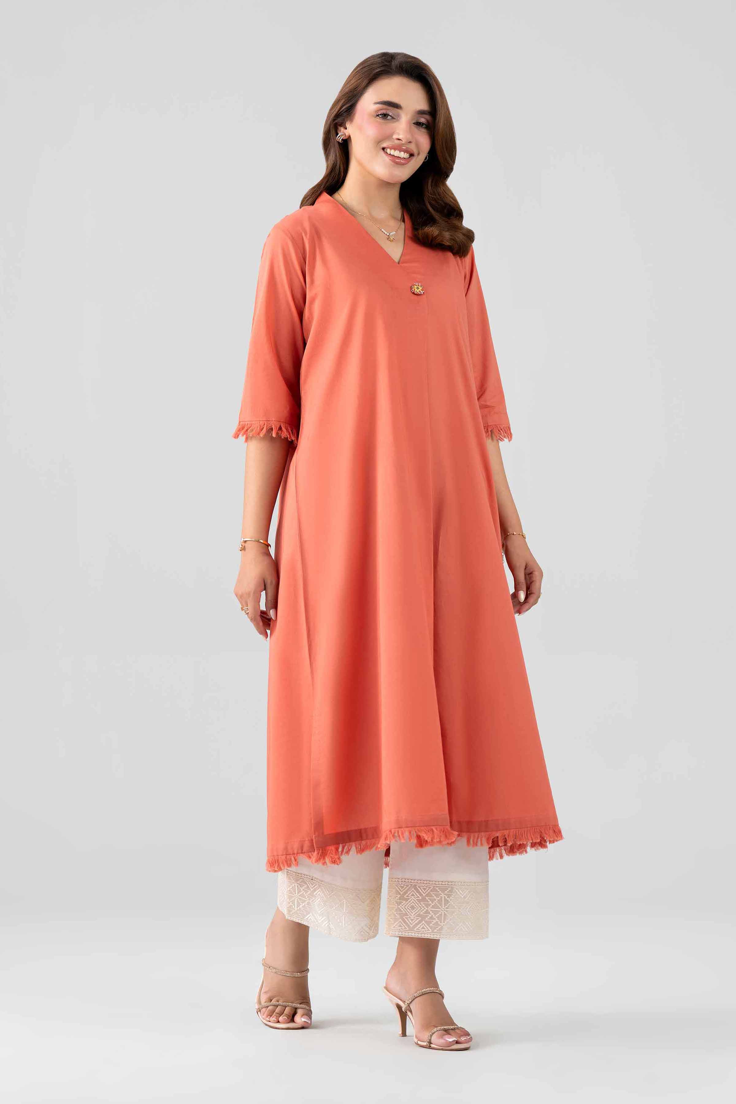 2 Piece - Embroidered Suit - KFS26-17