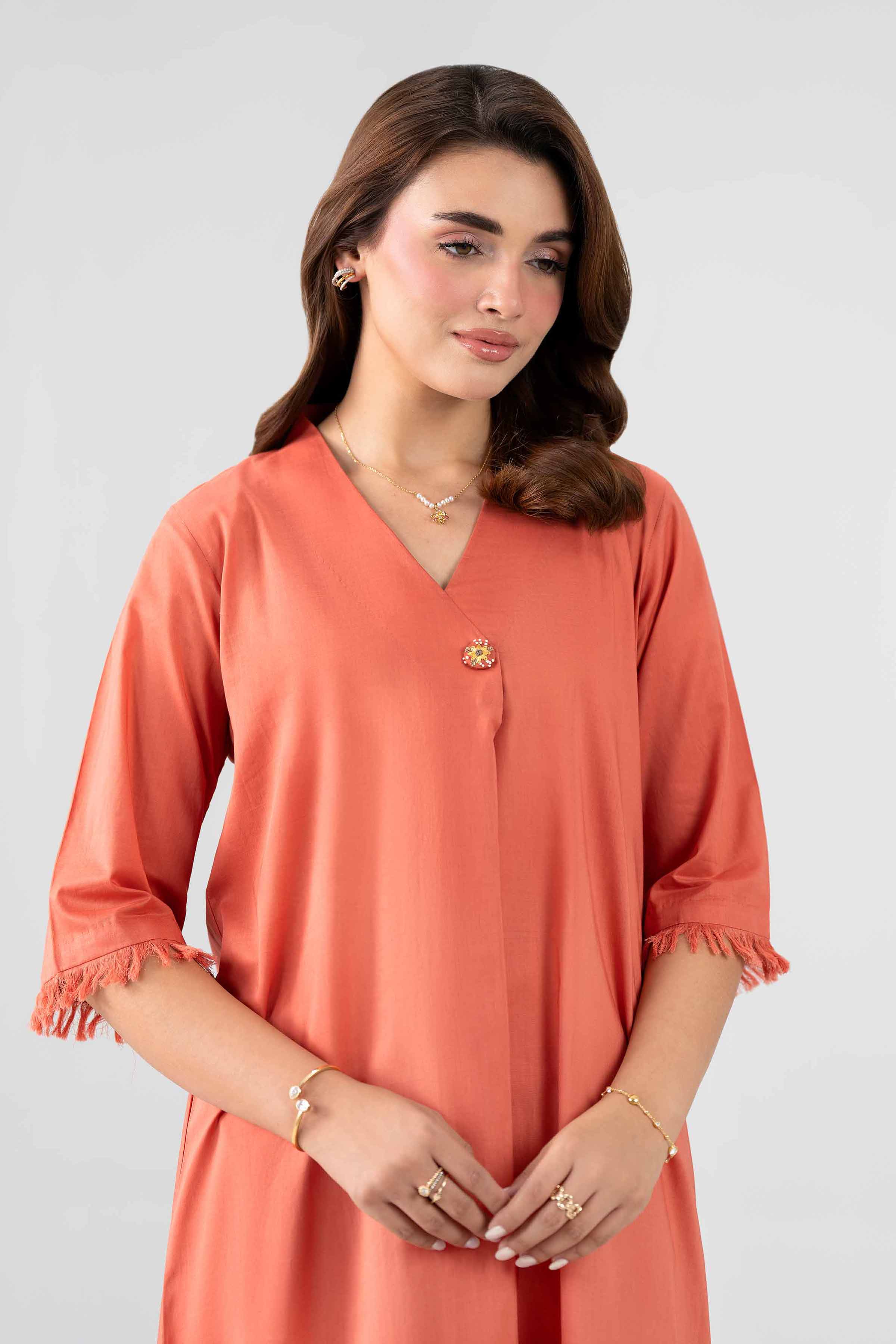2 Piece - Embroidered Suit - KFS26-17