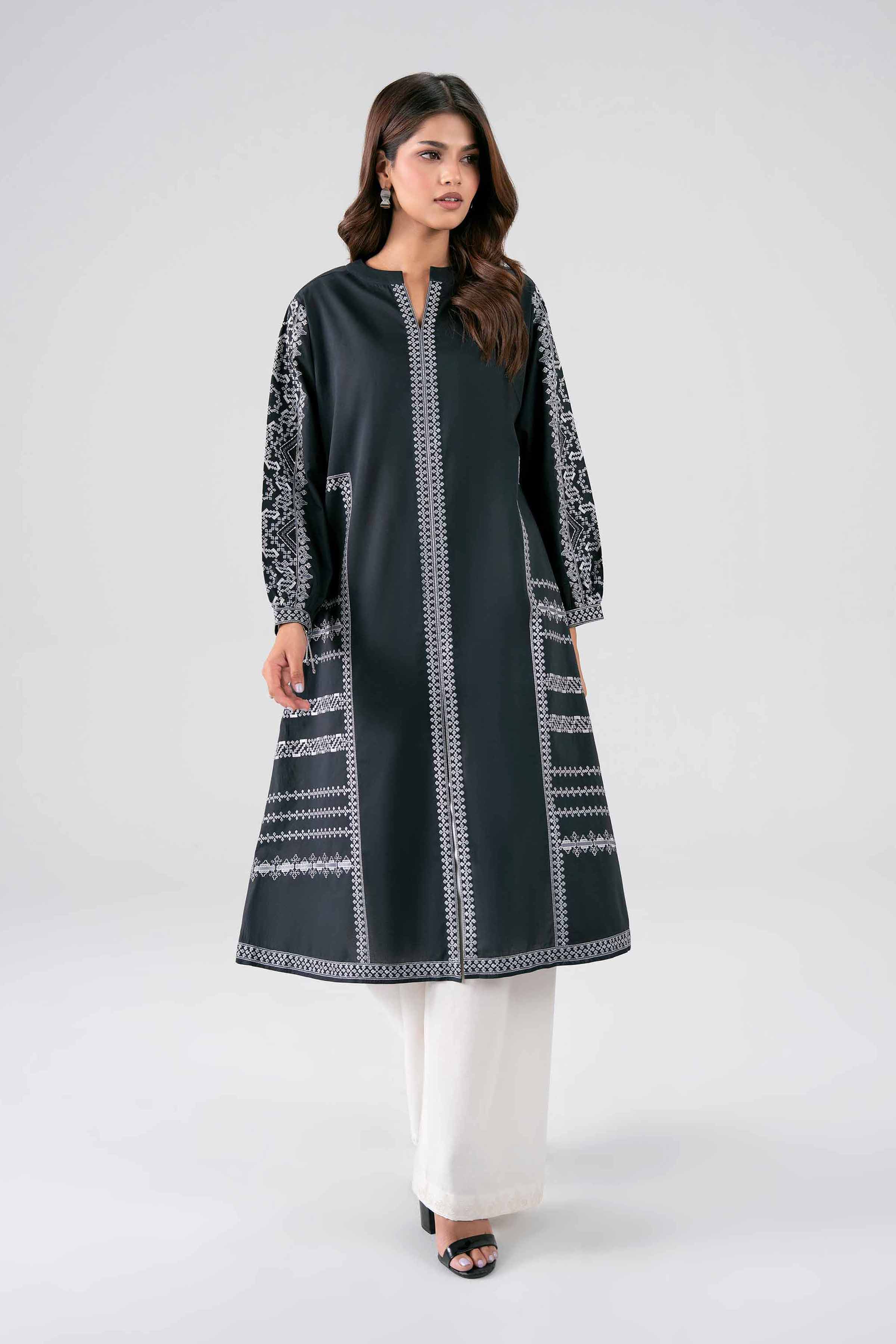 2 Piece - Embroidered Suit - KFS26-24