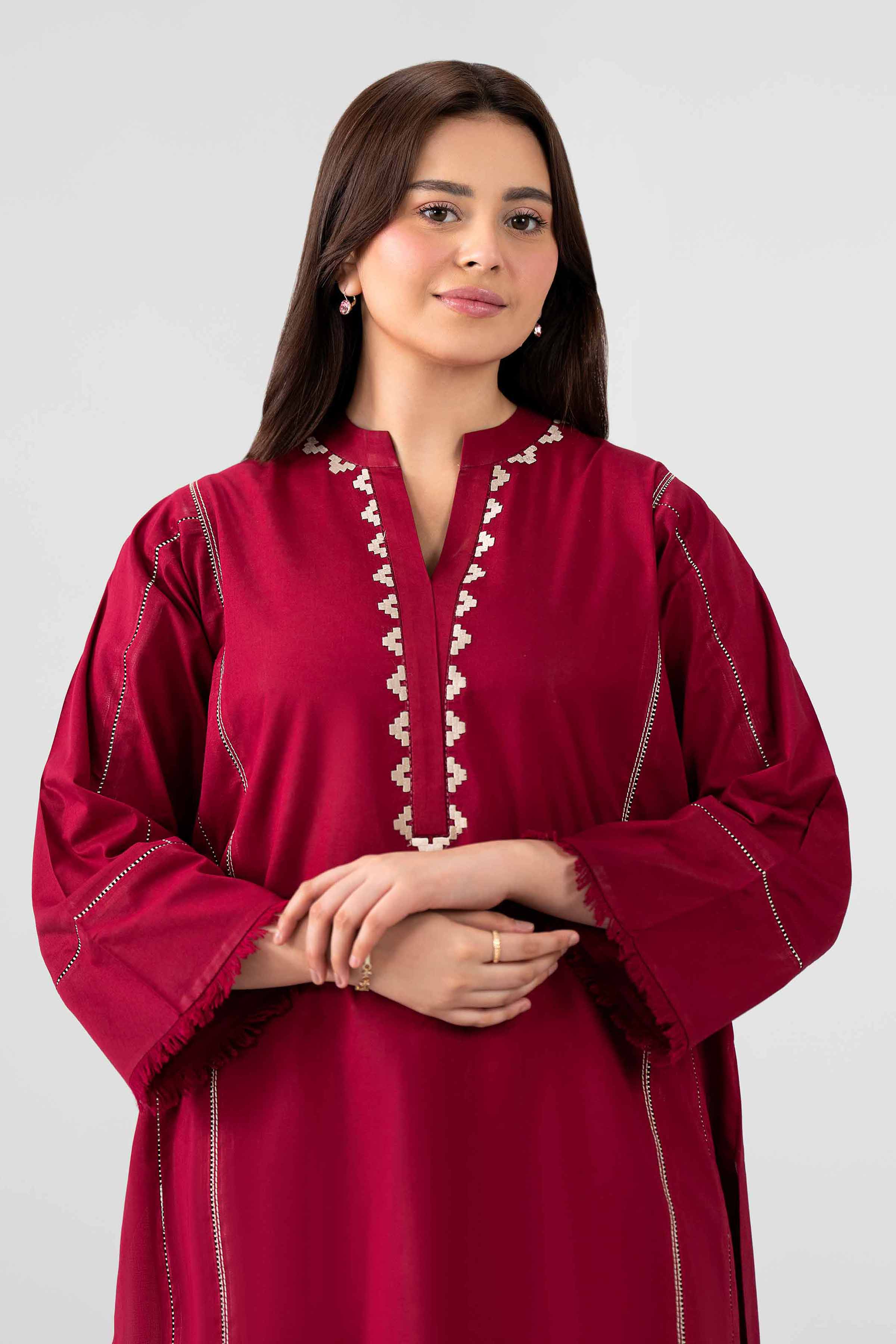 2 Piece - Embroidered Suit - KFS26-26