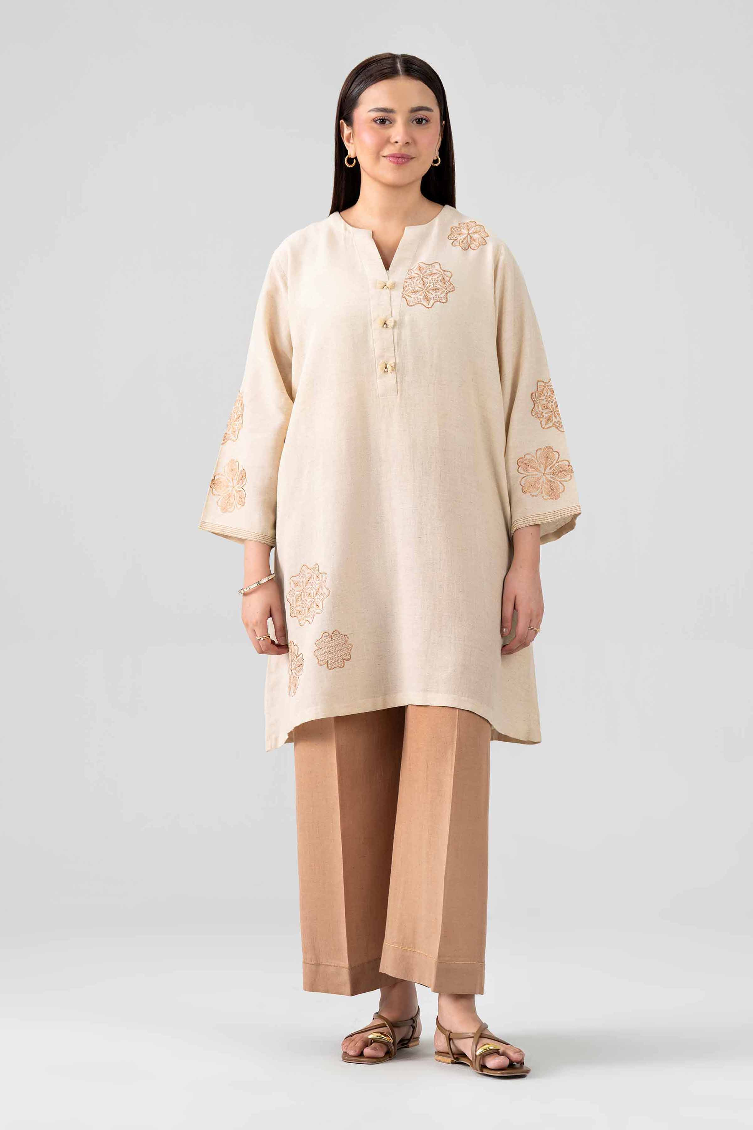 2 Piece - Embroidered Suit - KFS26-31