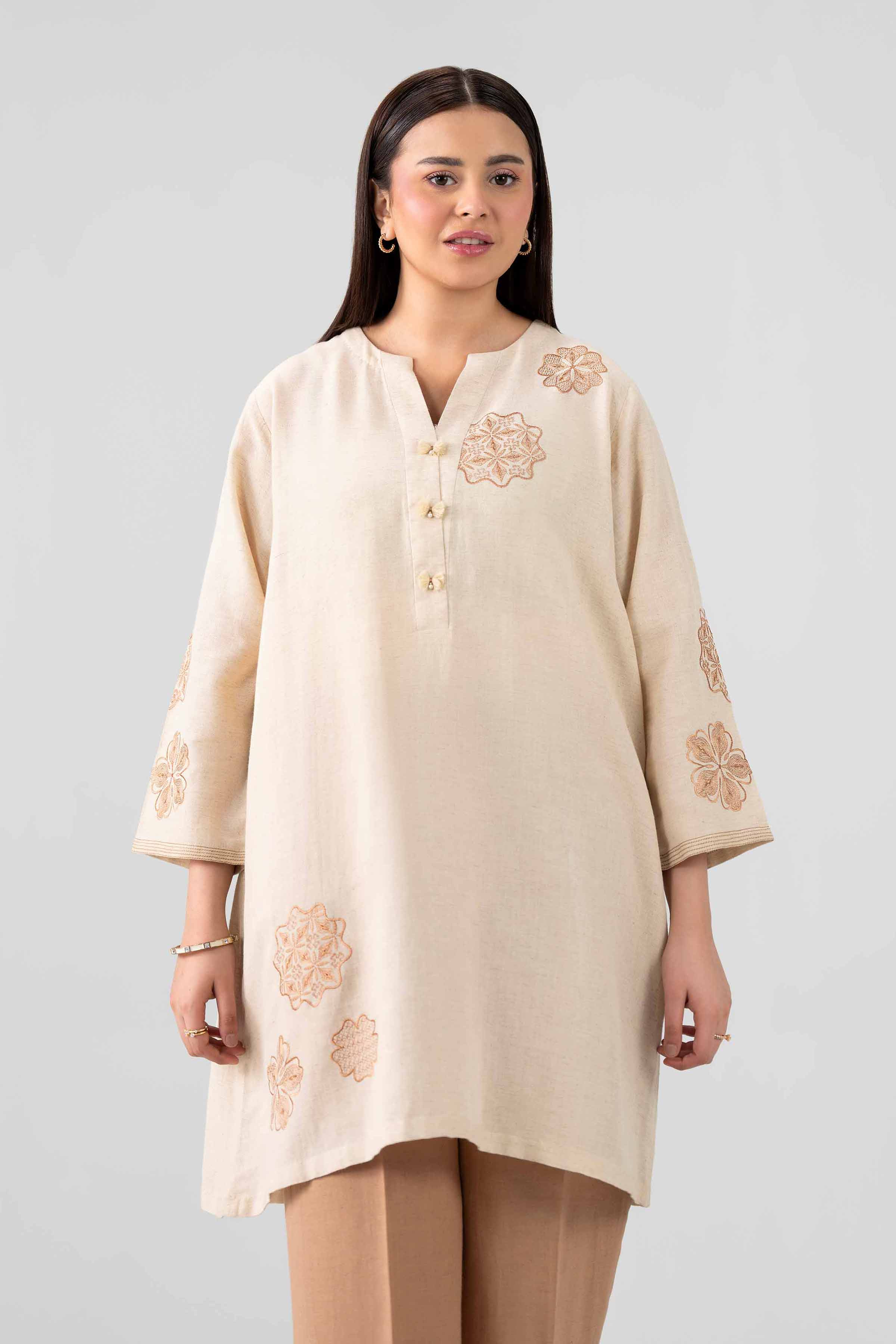 2 Piece - Embroidered Suit - KFS26-31