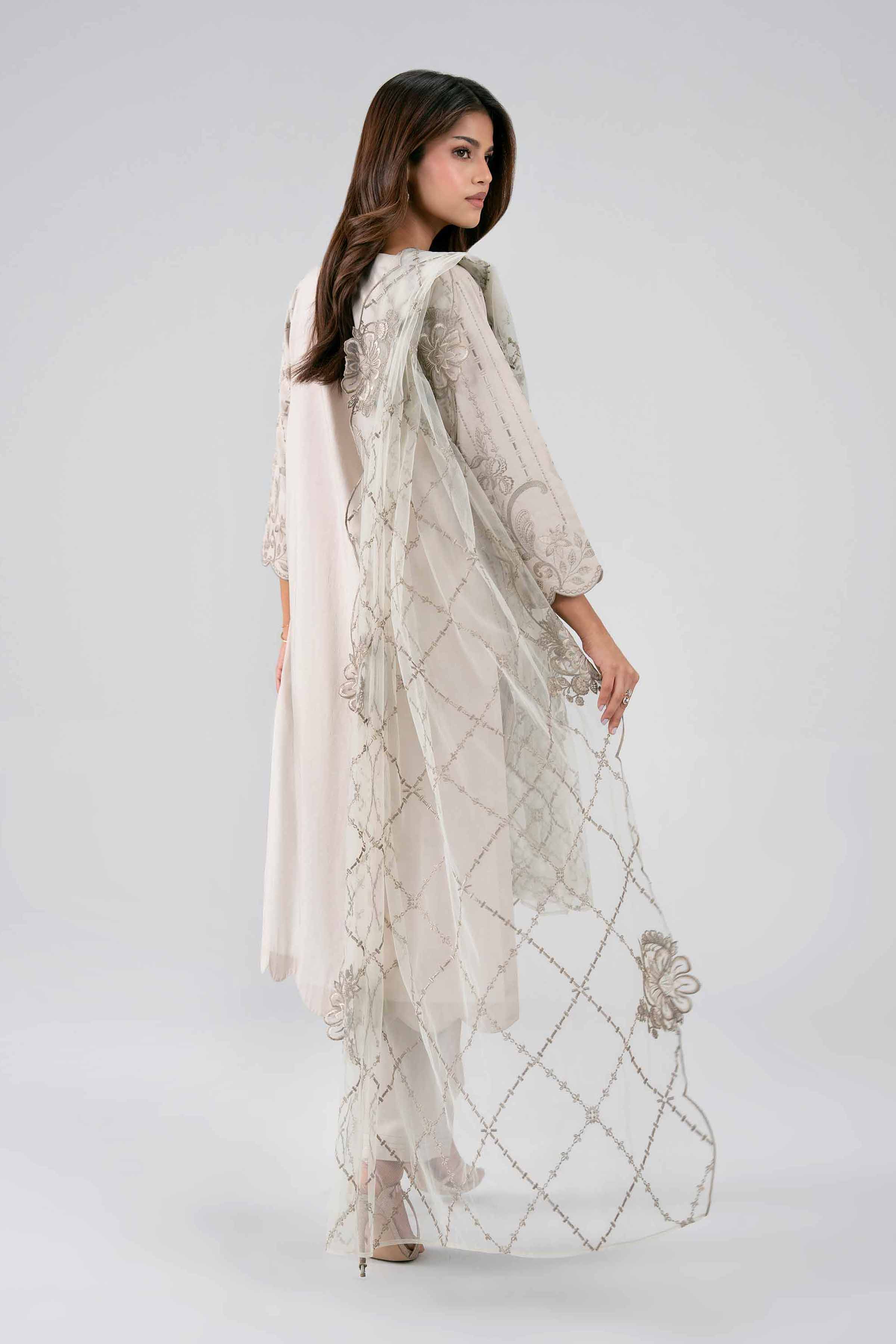 3 Piece - Embroidered Suit - KFS26-68