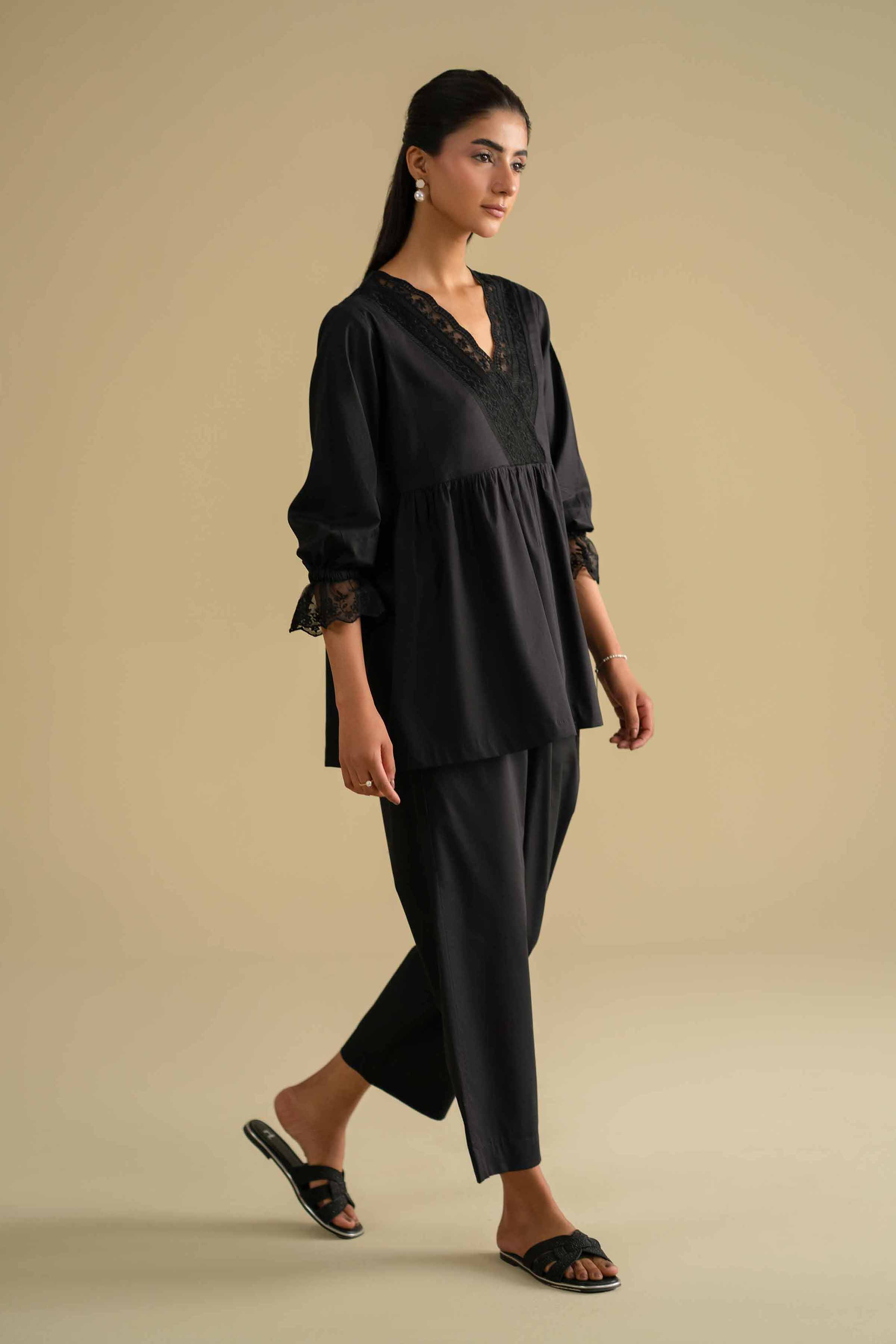 2 Piece - Embroidered Loungewear - KLS26-05 for Women - Pret Collection | Nishat | Shop Online