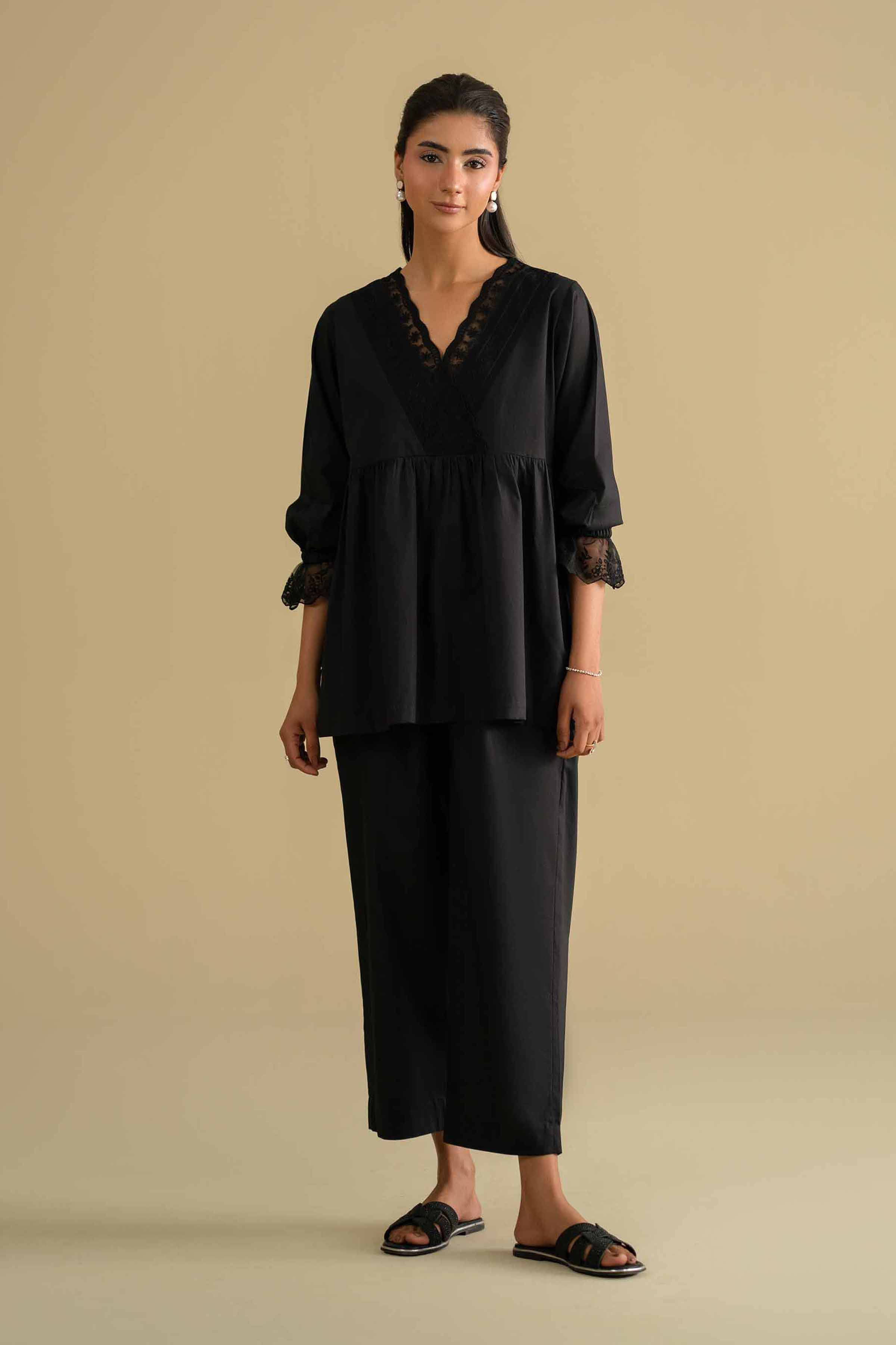 2 Piece - Embroidered Loungewear - KLS26-05 for Women - Pret Collection | Nishat | Shop Online