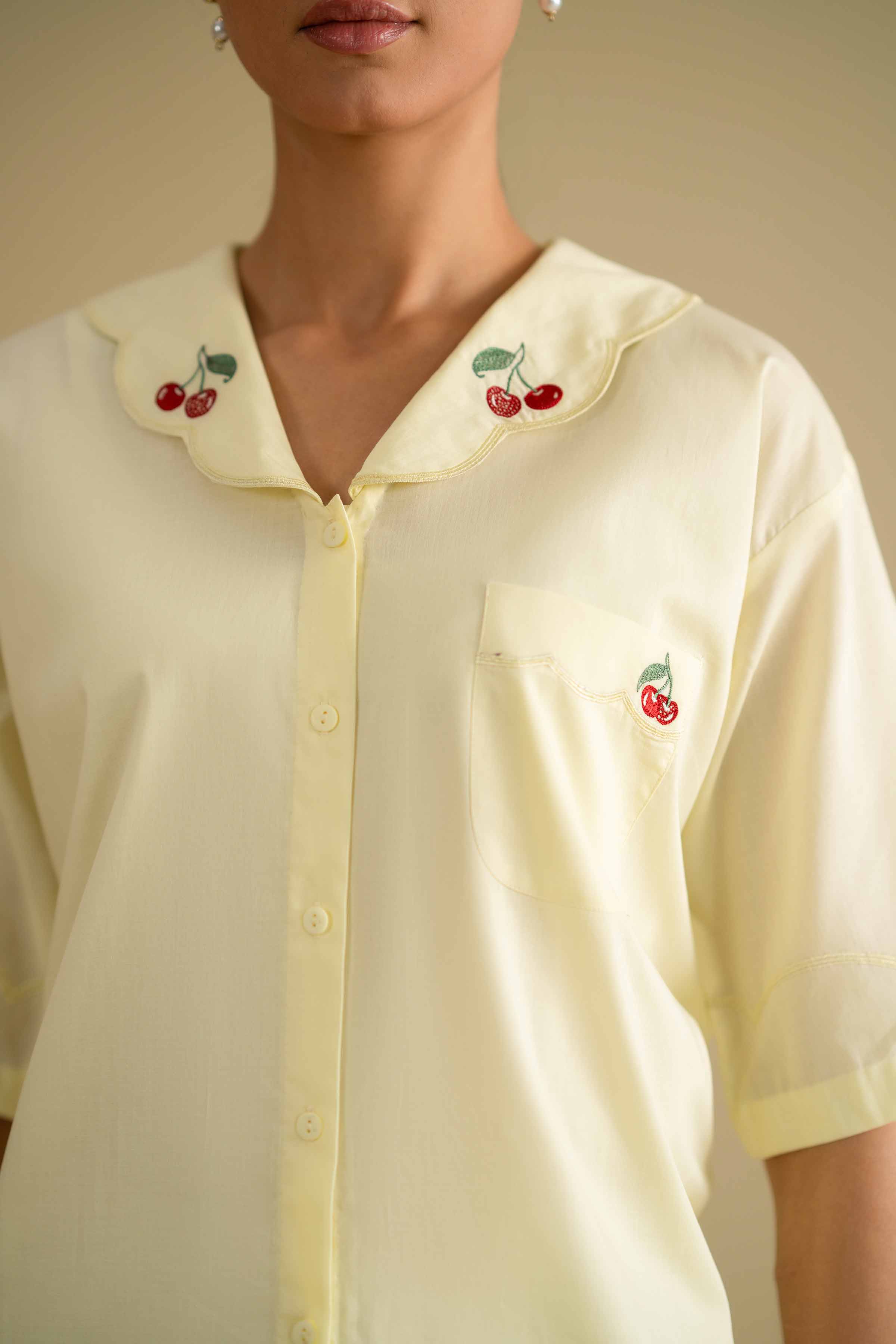 2 Piece - Embroidered Loungewear - KLS26-06 for Women - Pret Collection | Nishat | Shop Online