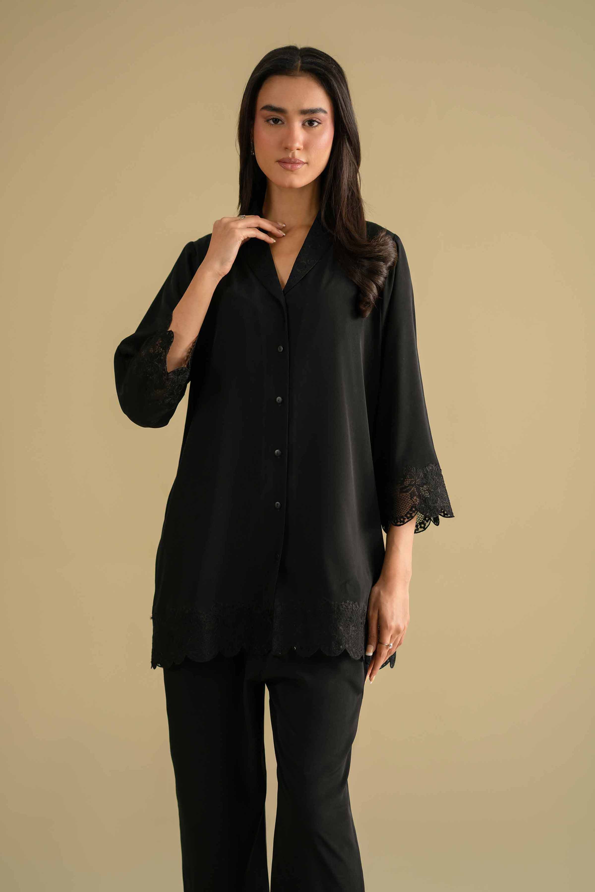 2 Piece - Embroidered Loungewear - KLS26-08 for Women - Pret Collection | Nishat | Shop Online