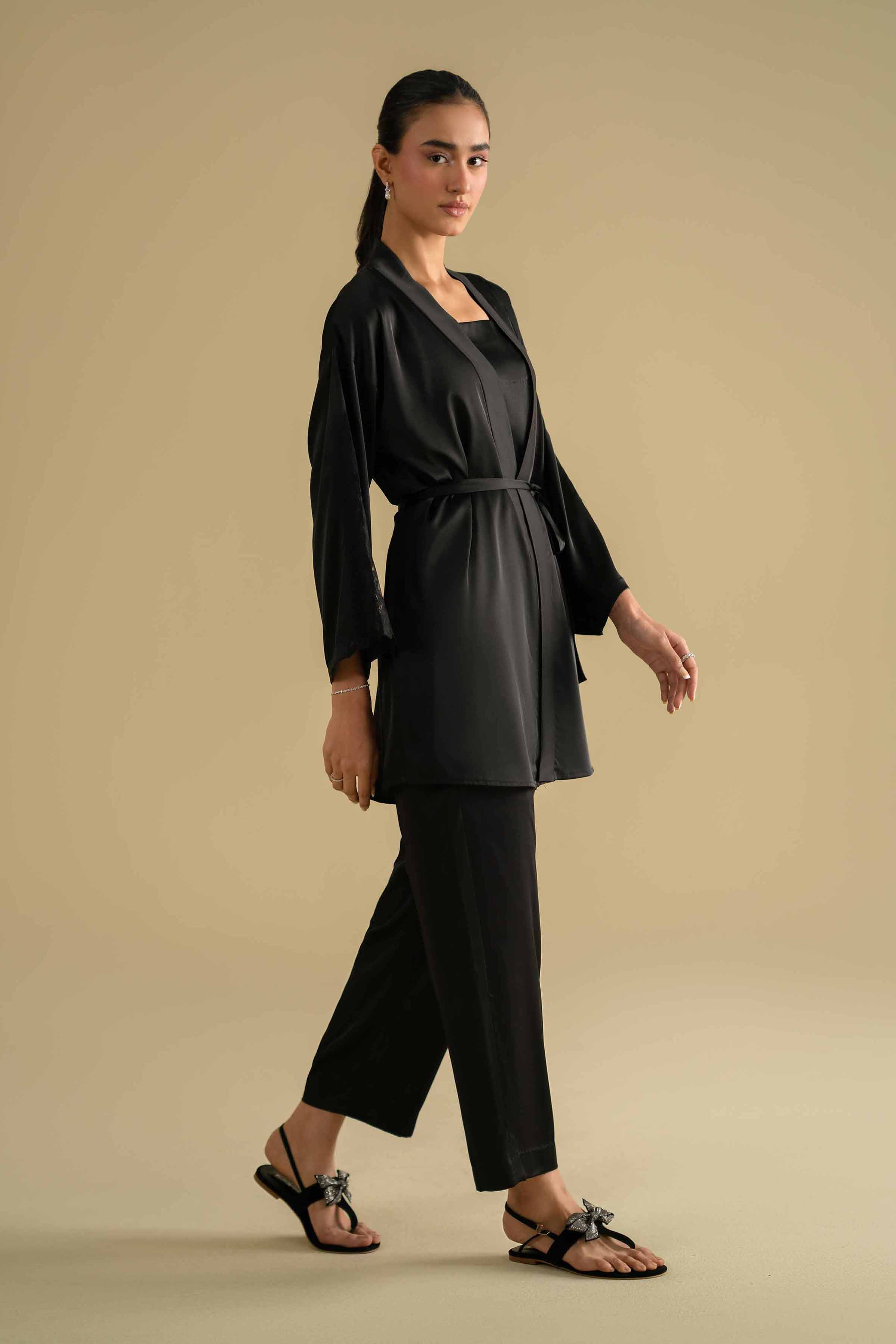 3 Piece - Embroidered Loungewear - KLS26-10 for Women - Pret Collection | Nishat | Shop Online