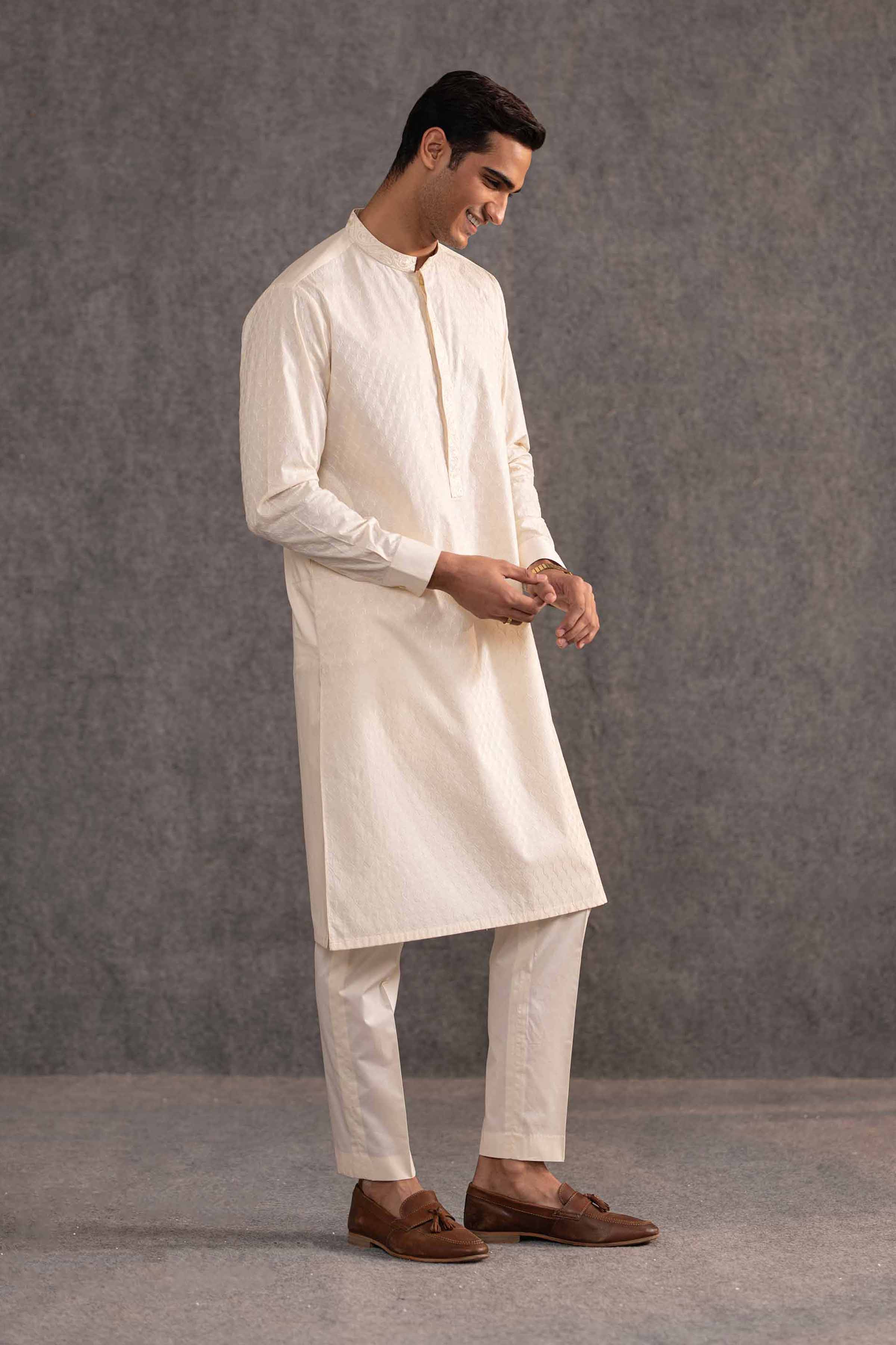 2 Piece - Embroidered Naqsh Suit - KNS25-07 for Men - Menswear Collection | Nishat | Shop Online