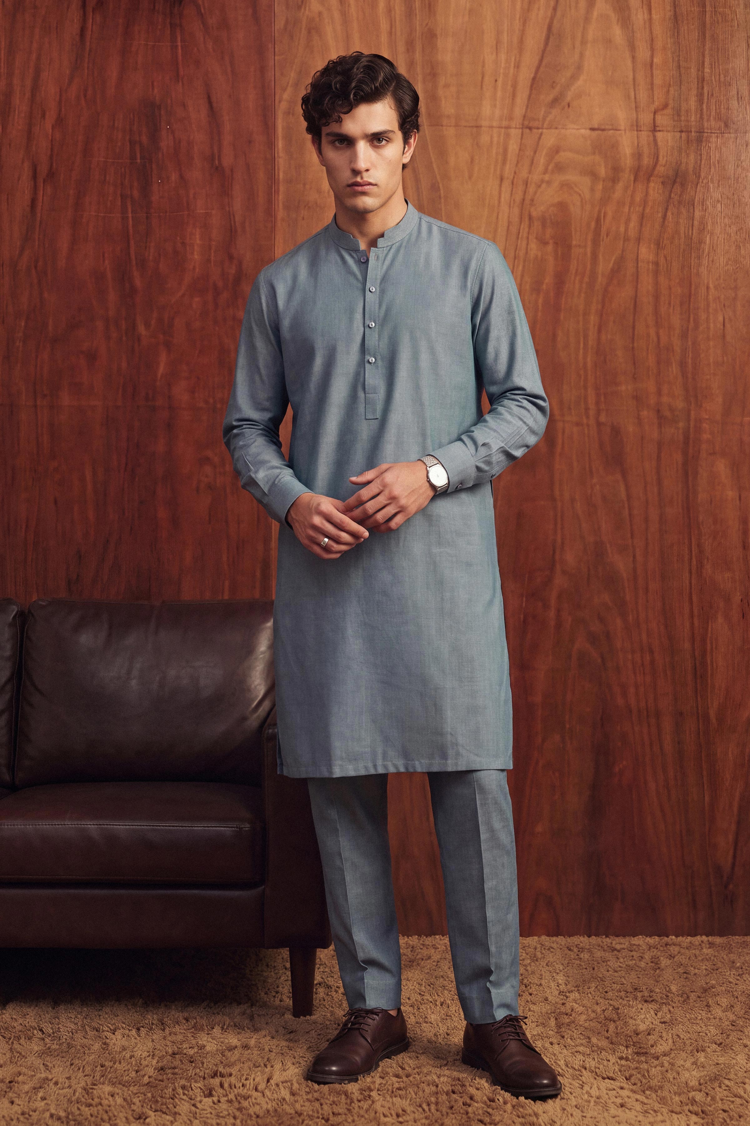 2 Piece - Naqsh Suit - NAQ-2PC-14 - for Men - Men Collection | Nishat | Shop Online