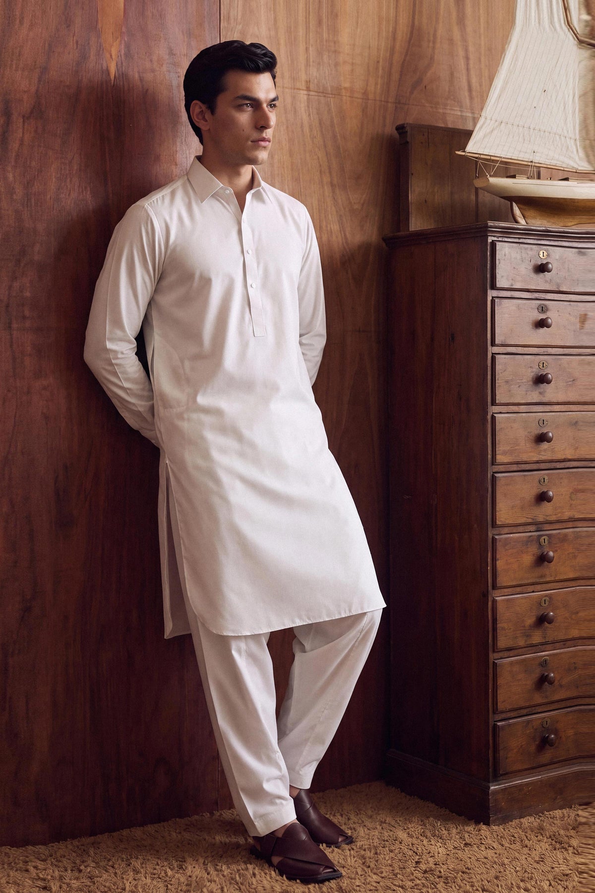 2 Piece - Naqsh Suit - NAQ-2PC-21 - for Men - Men Collection | Nishat | Shop Online