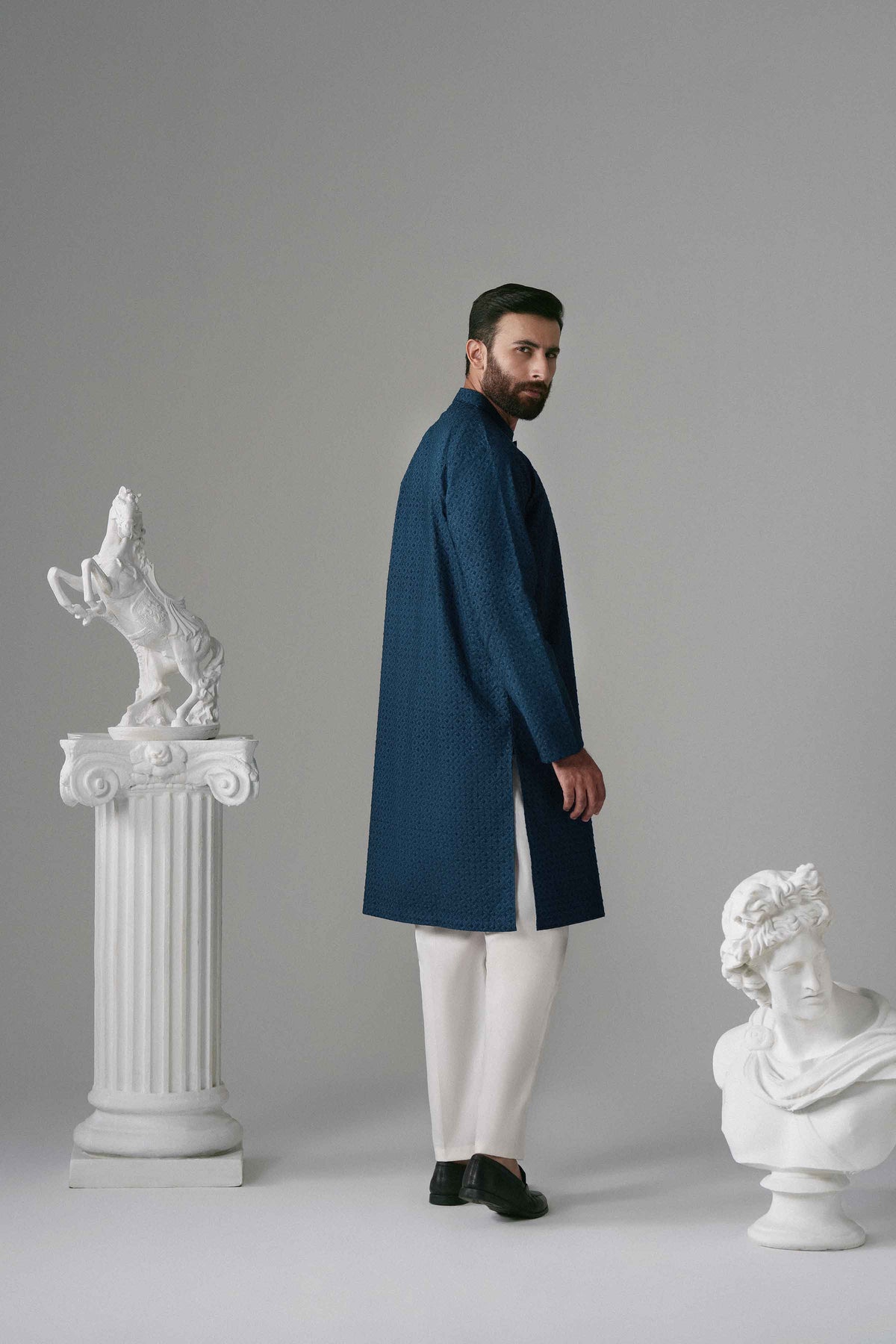 Embroidered Kurta - NLWS26-01 – Men’s Stitched Collection | Nishat | Shop Online