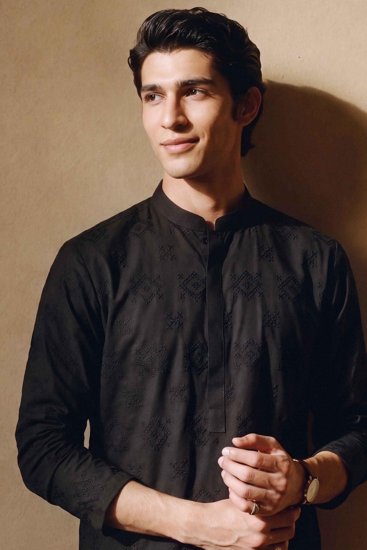 Embroidered Kurta - NLWS26-03 – Men’s Stitched Collection | Nishat | Shop Online