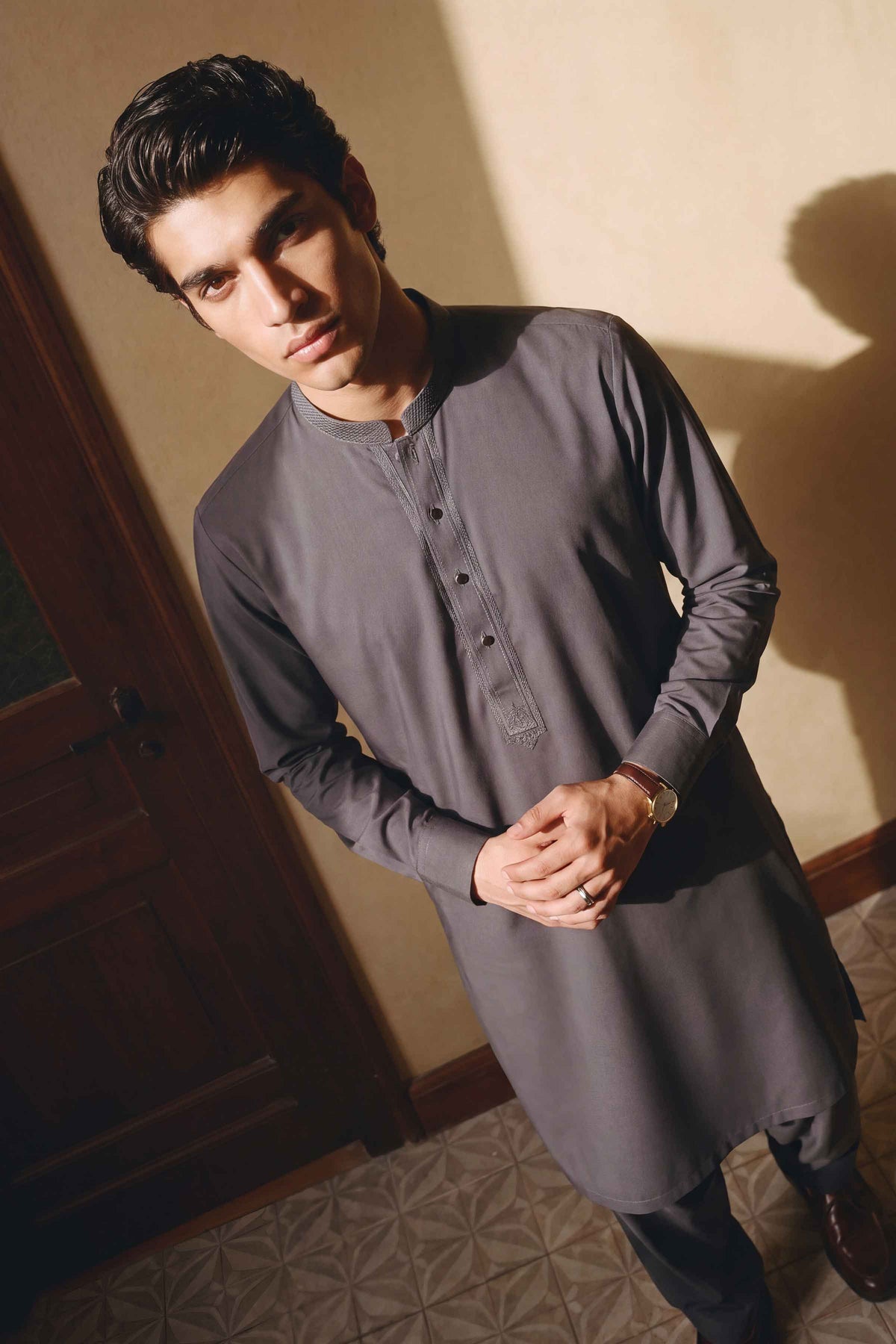 2 Piece - Embroidered Suit - NLWS26-07