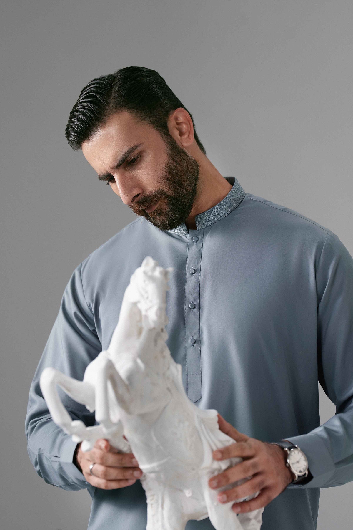 2 Piece - Embroidered Suit - NLWS26-14 – Men’s Stitched Collection | Nishat | Shop Online