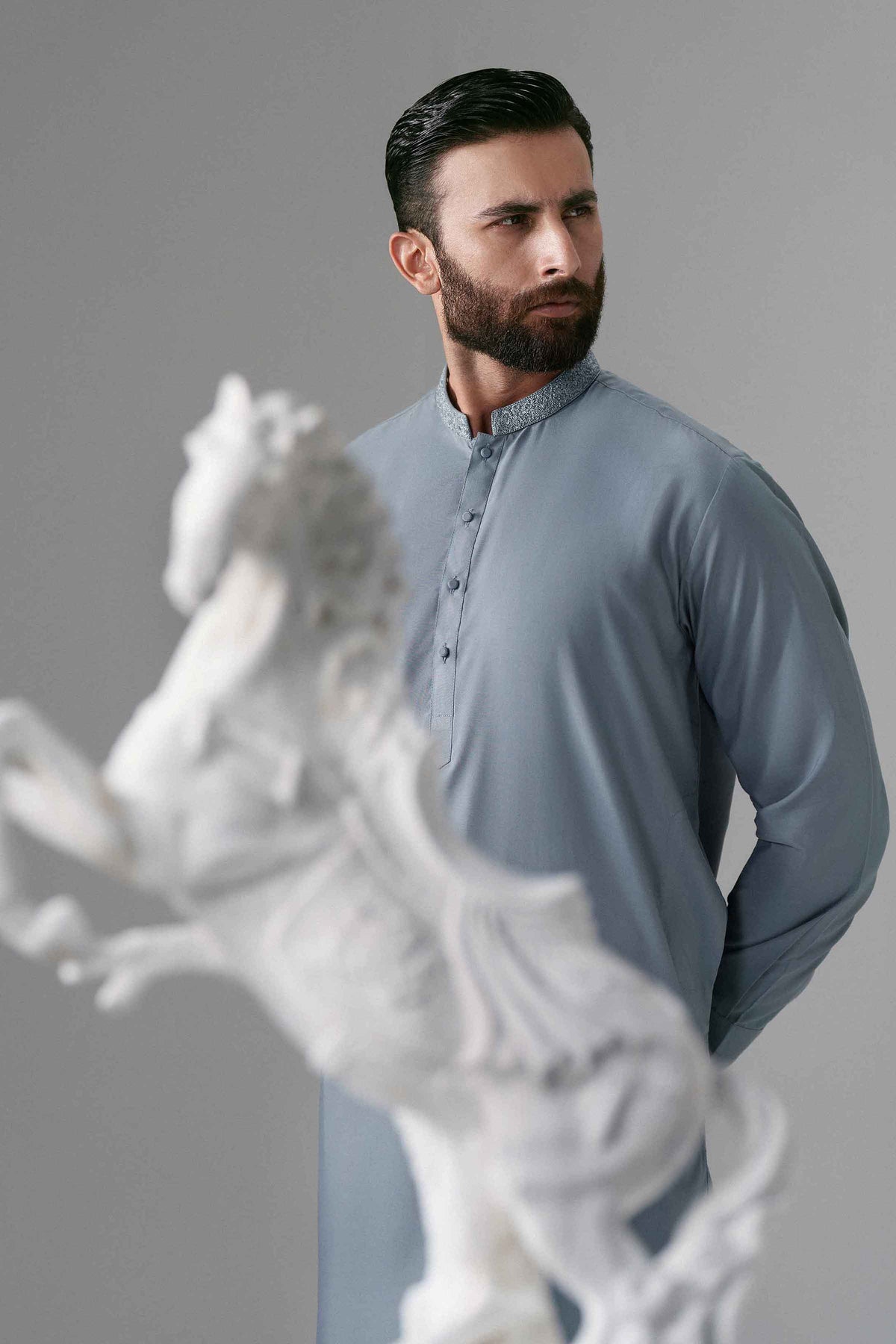 2 Piece - Embroidered Suit - NLWS26-14 – Men’s Stitched Collection | Nishat | Shop Online