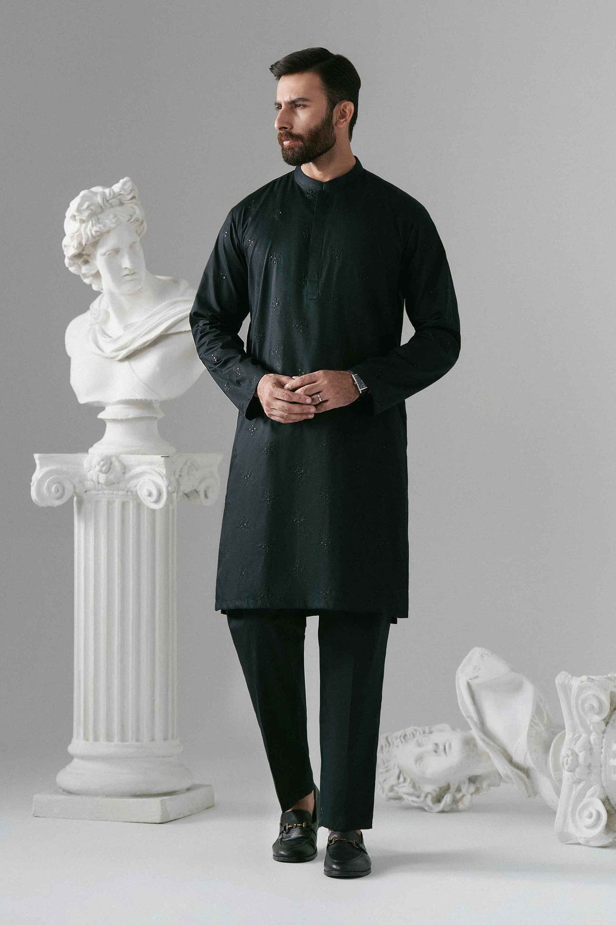 Embroidered Kurta - NLWS26-31 – Men’s Stitched Collection | Nishat | Shop Online