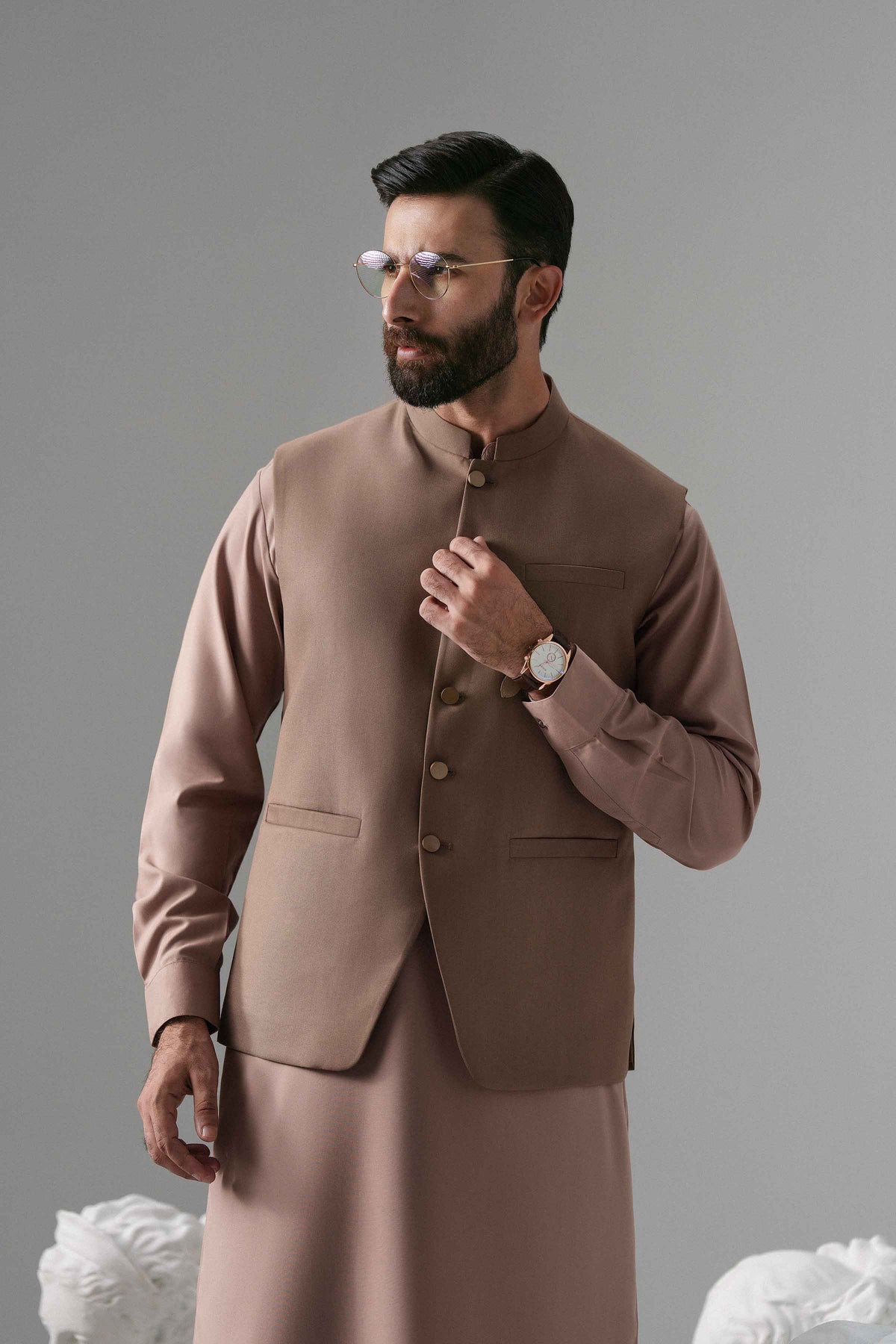 Basic Waistcoat - NLWS26-29 – Men’s Stitched Collection | Nishat | Shop Online