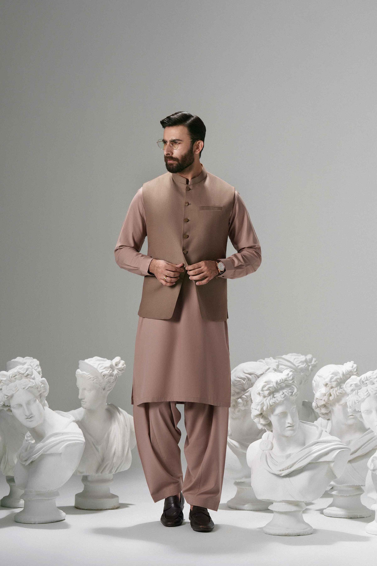 Basic Waistcoat - NLWS26-29 – Men’s Stitched Collection | Nishat | Shop Online