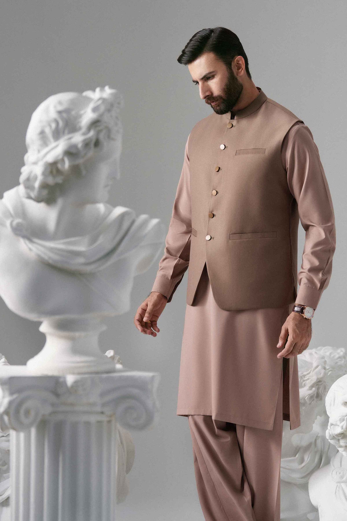 2 Piece - Embroidered Suit - NLWS26-20 – Men’s Stitched Collection | Nishat | Shop Online