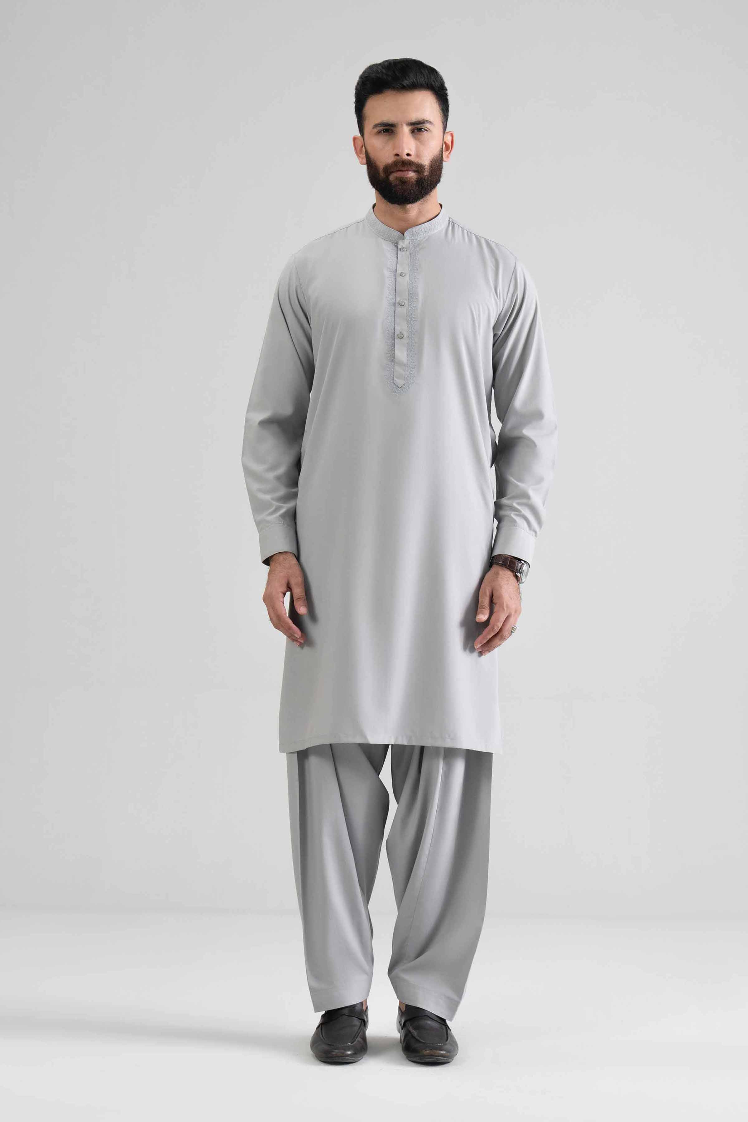 2 Piece - Embroidered Suit - NQ26-001 – Men’s Stitched Collection | Nishat | Shop Online