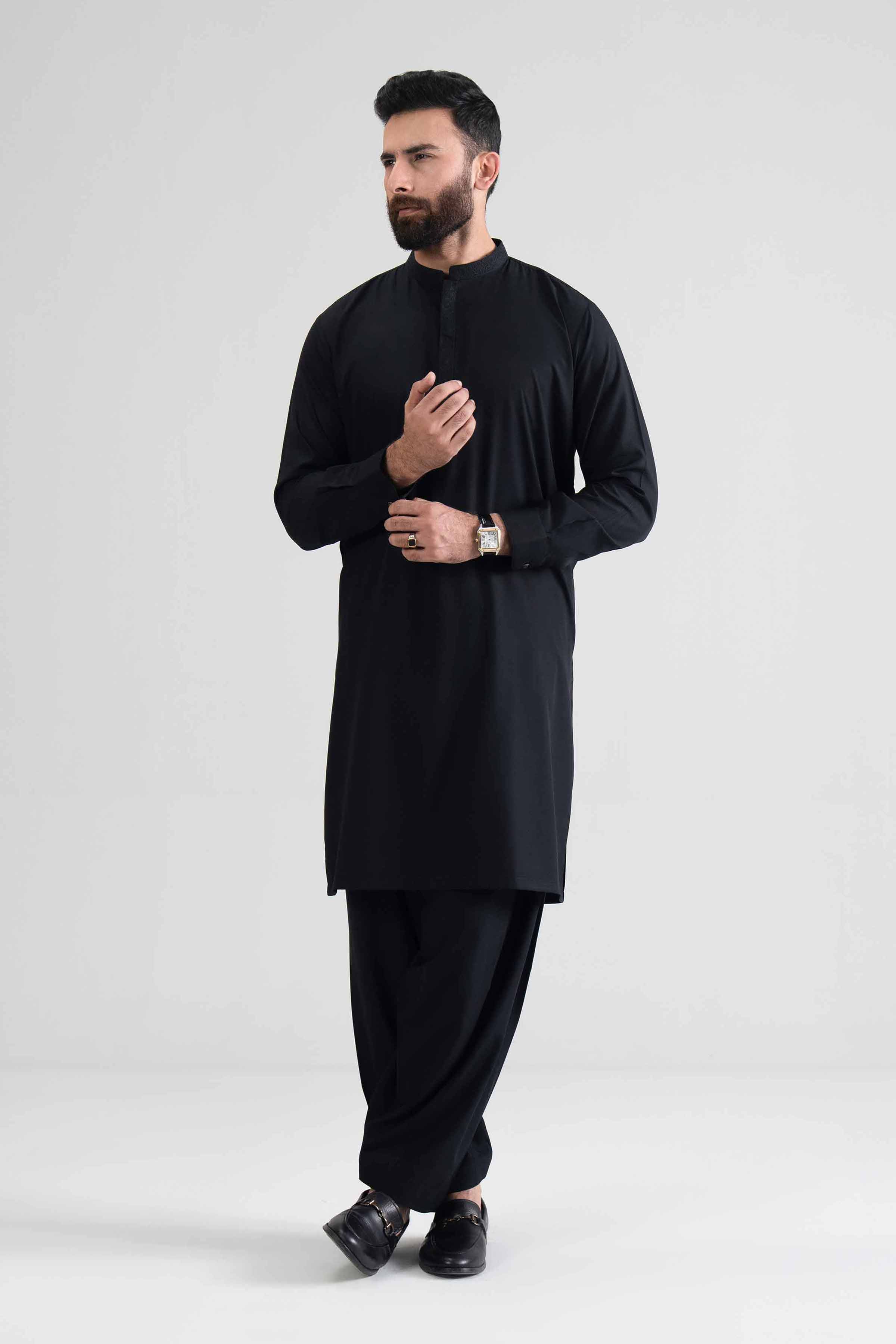 2 Piece - Embroidered Suit - NQ26-002 – Men’s Stitched Collection | Nishat | Shop Online